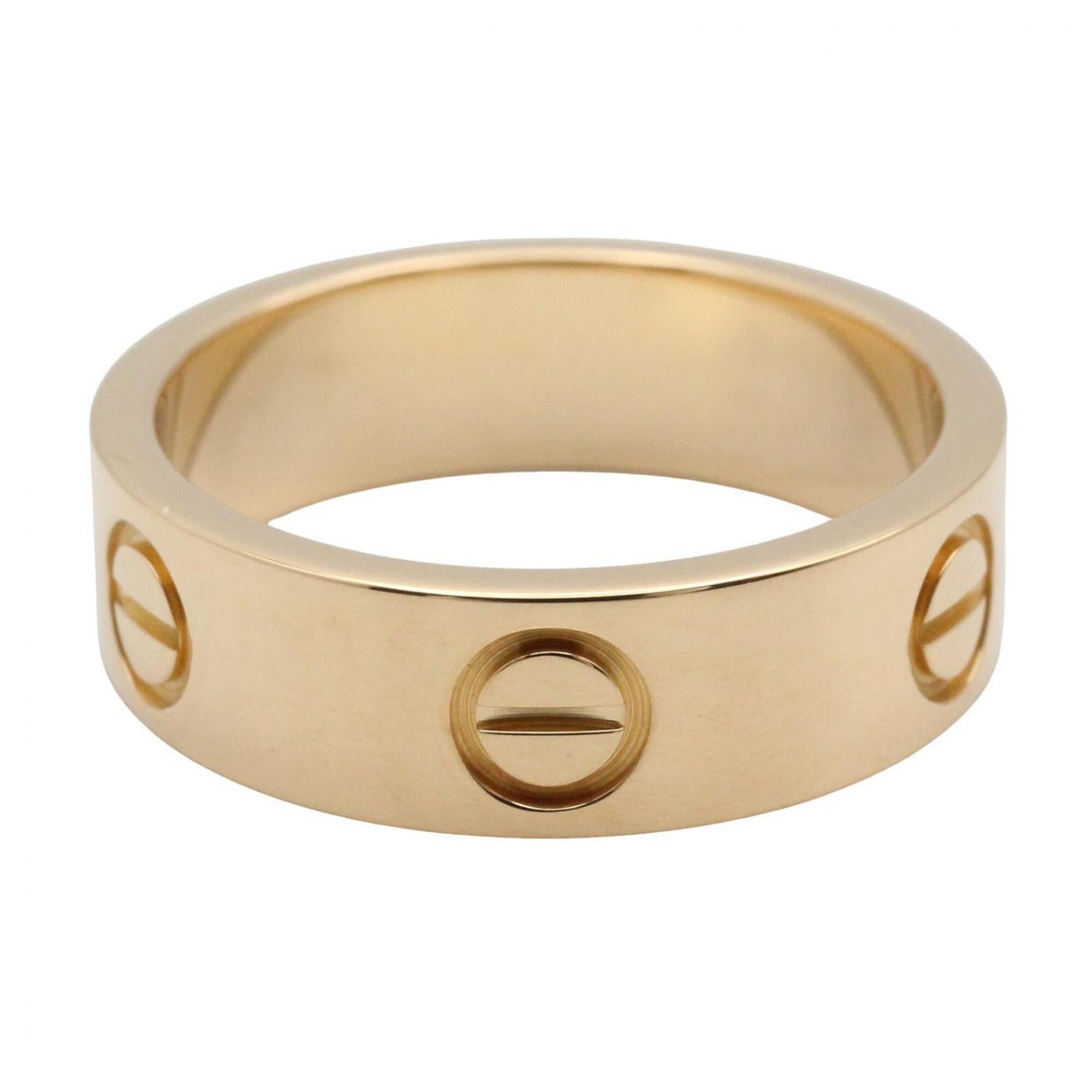 Cartier Gold Yellow Gold (18K) Band Ring (Pre-Owned)