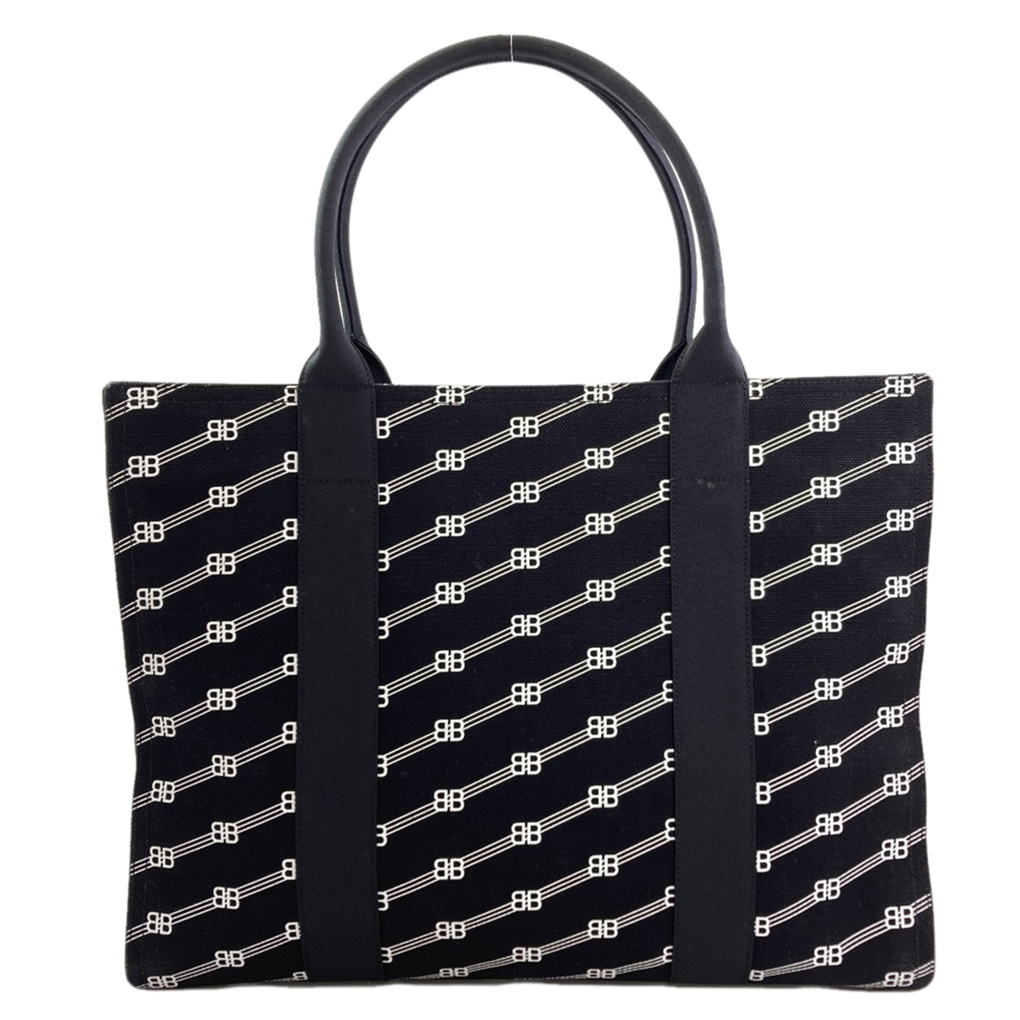 Balenciaga Black Canvas Tote Bag (Pre-Owned)