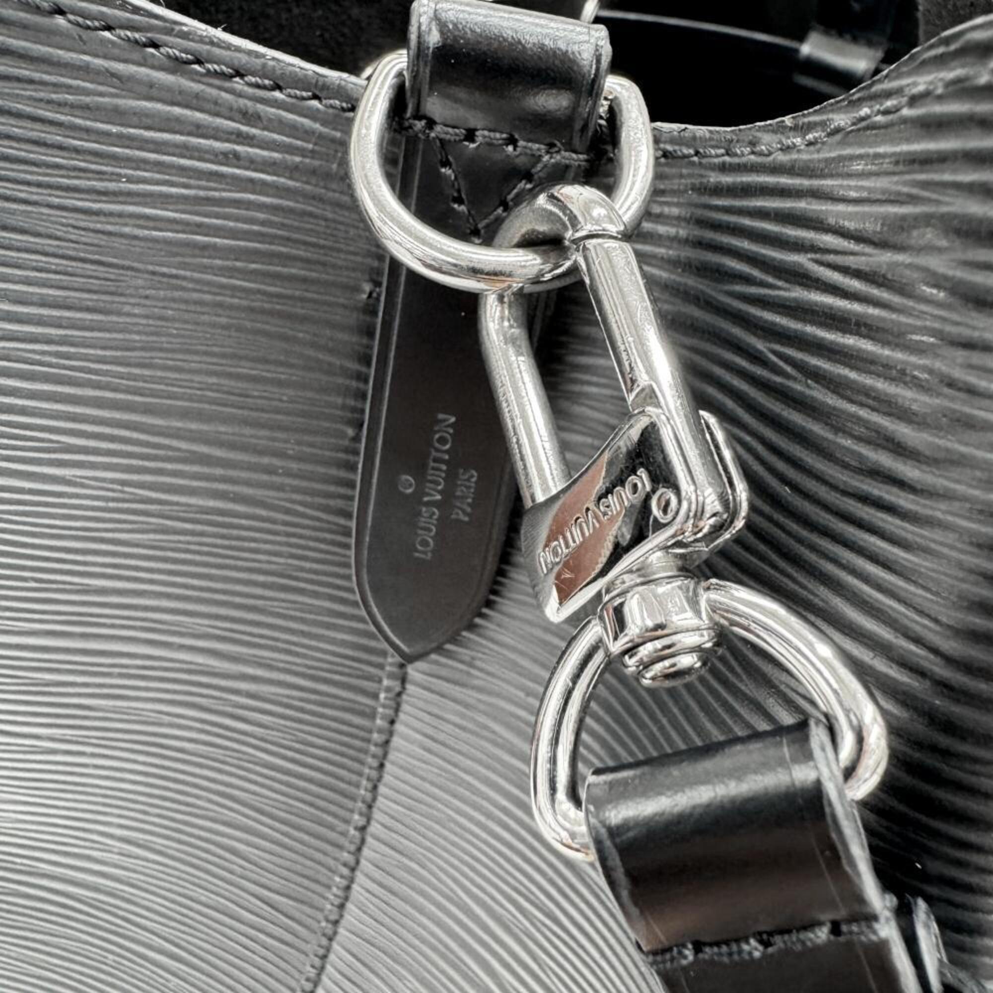 Louis Vuitton Epi Black Noir Epi Leather Shoulder Bag (Pre-Owned)