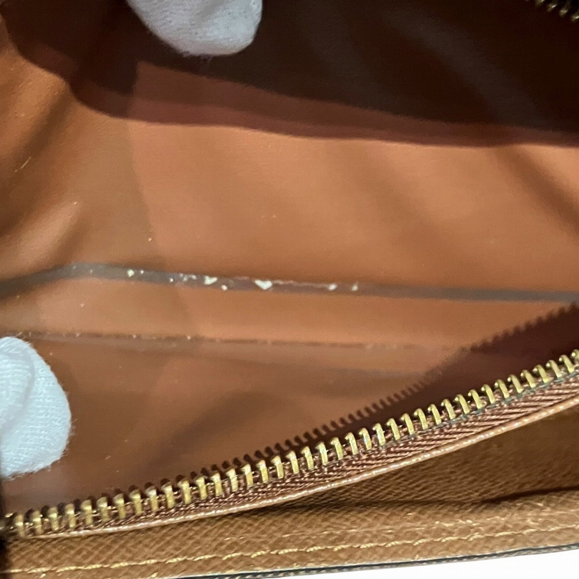 Louis Vuitton Monogram Brown Monogram Long Wallet (Bi-Fold) (Pre-Owned)