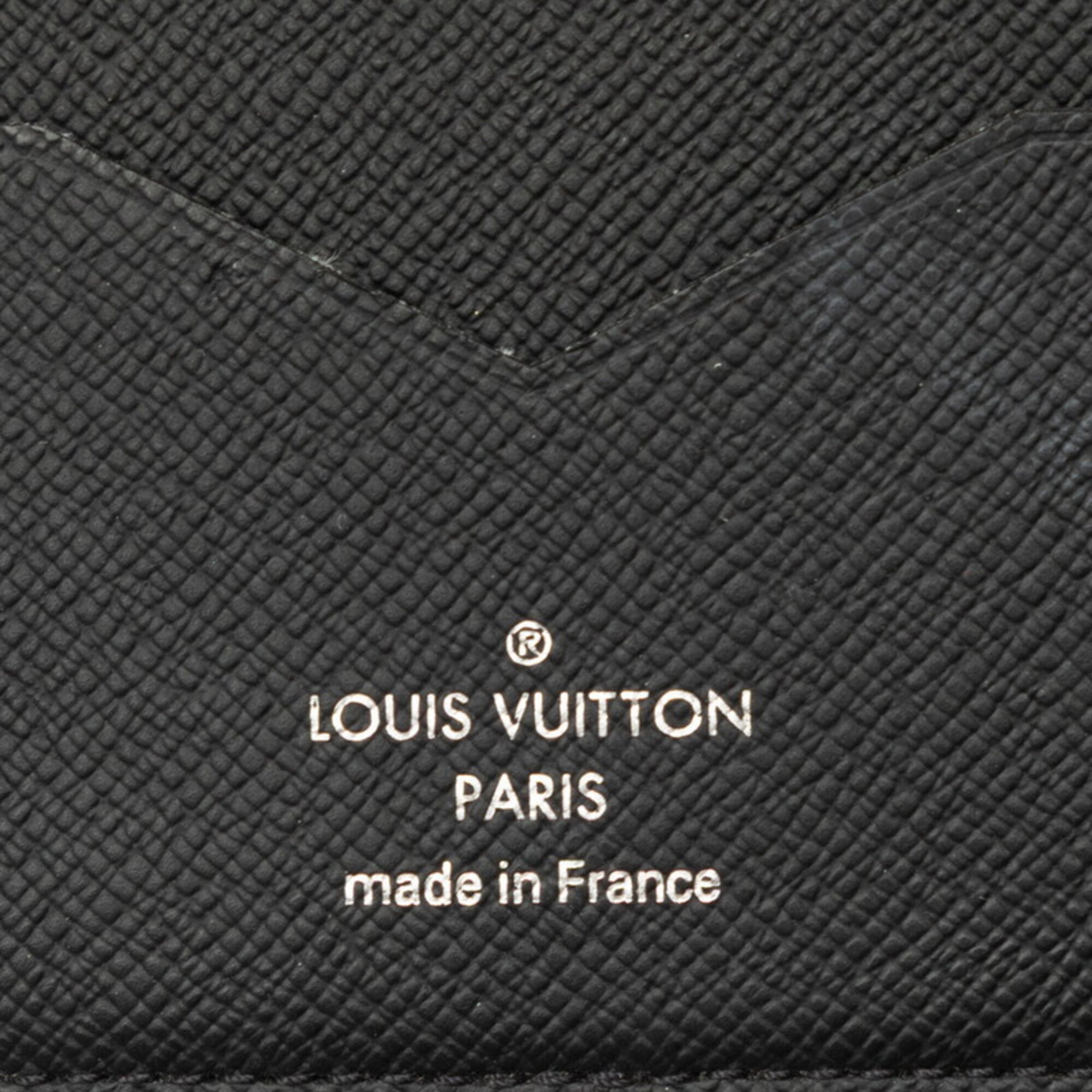 Louis Vuitton Black Damier Graphite Pvc Wallet (Bi-Fold) (Pre-Owned)