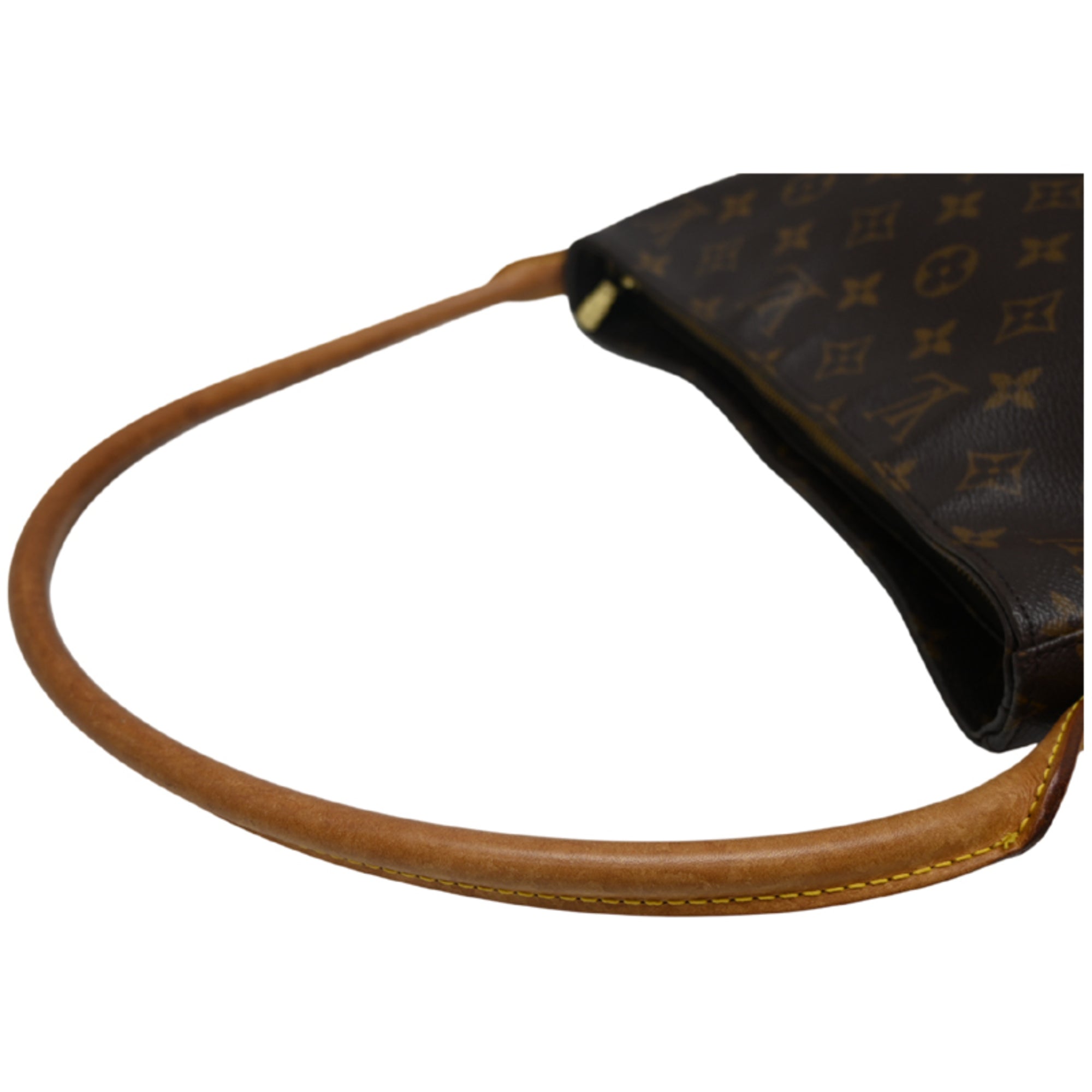Louis Vuitton Brown Monogram Shoulder Bag (Pre-Owned)