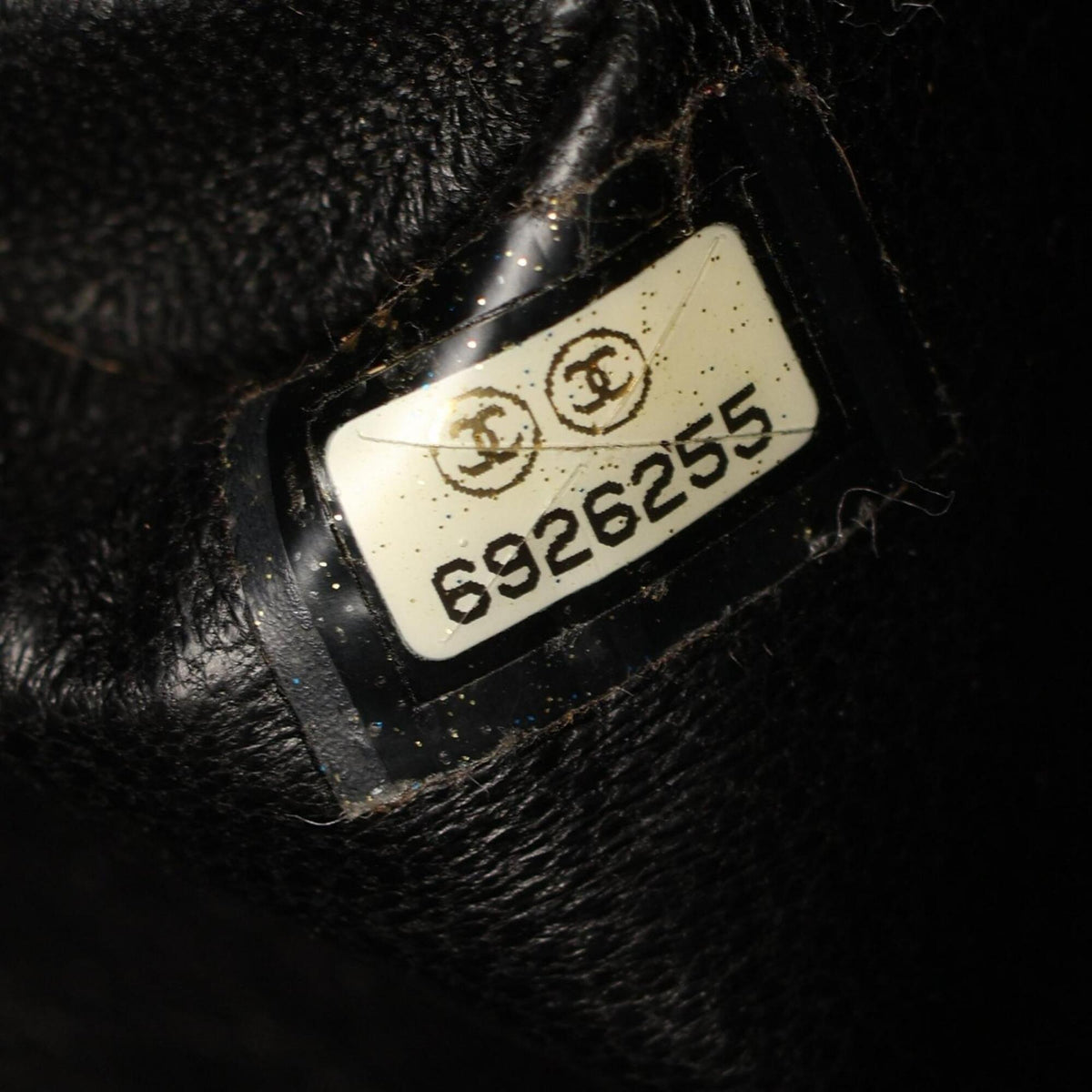 Chanel Black Grained Calfskin Handbag Tote Bag (Pre-Owned)