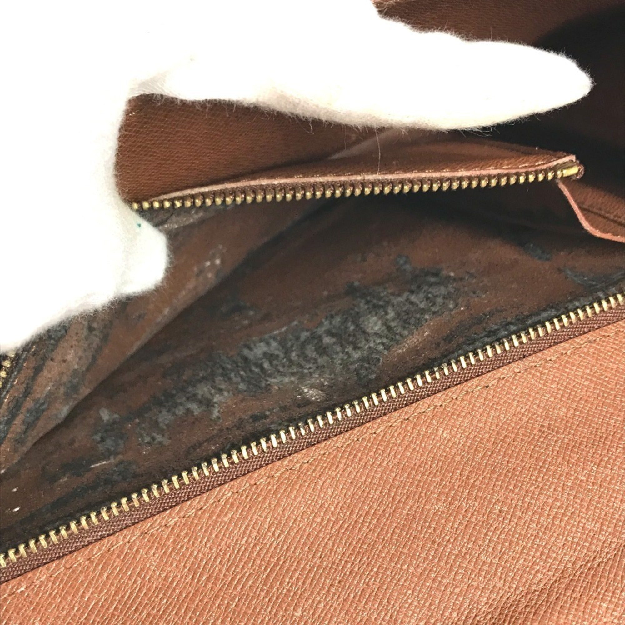Louis Vuitton Monogram Brown Monogram Clutch Bag (Pre-Owned)