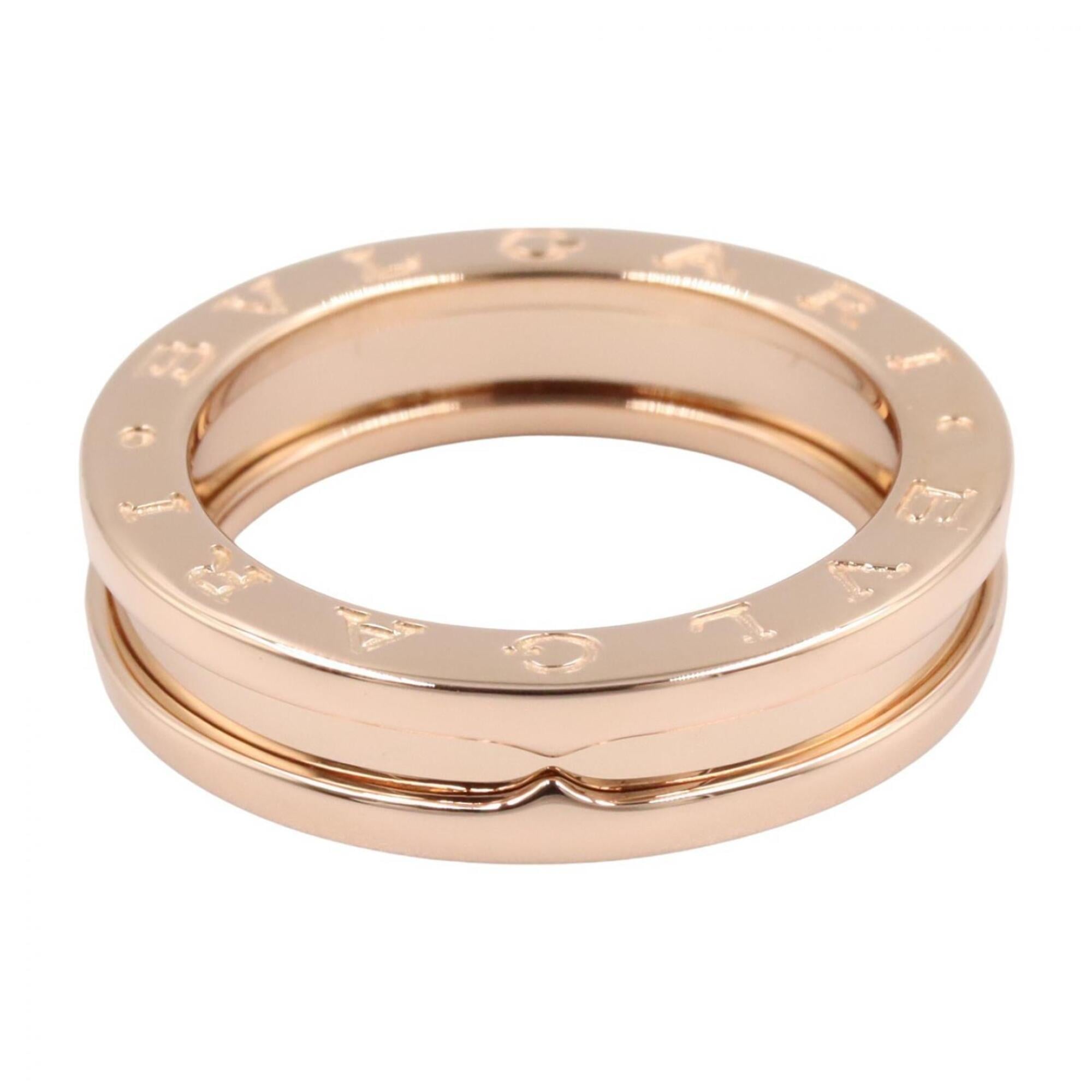Bvlgari Gold Pink Gold (18K) Band Ring (Pre-Owned)