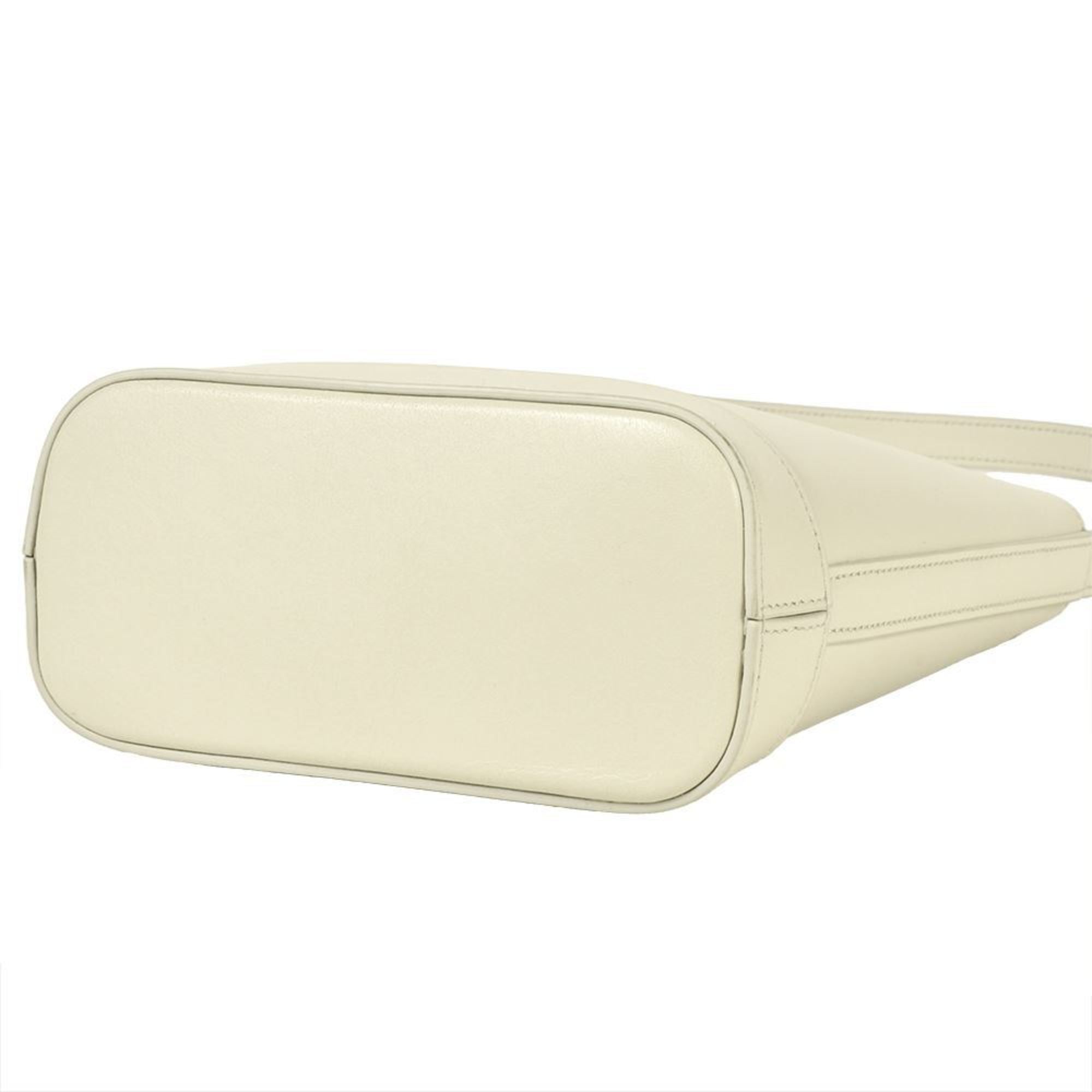 Celine White Leather Shoulder Bag (Pre-Owned)