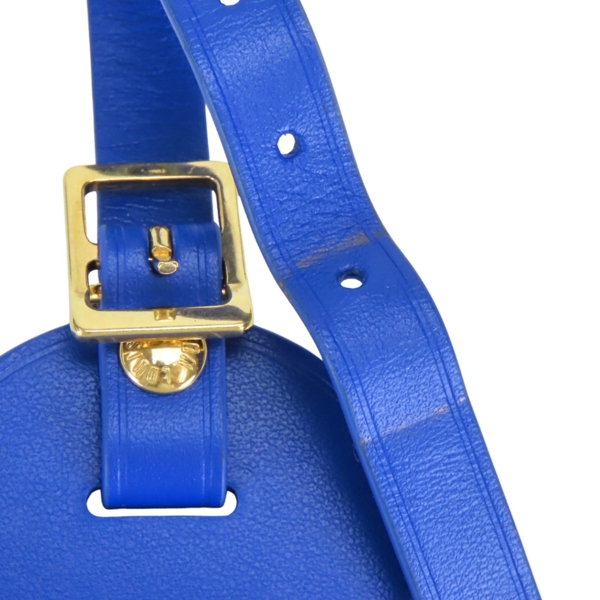 Louis Vuitton Monogram Blue Brown Monogram Handbag (Pre-Owned)