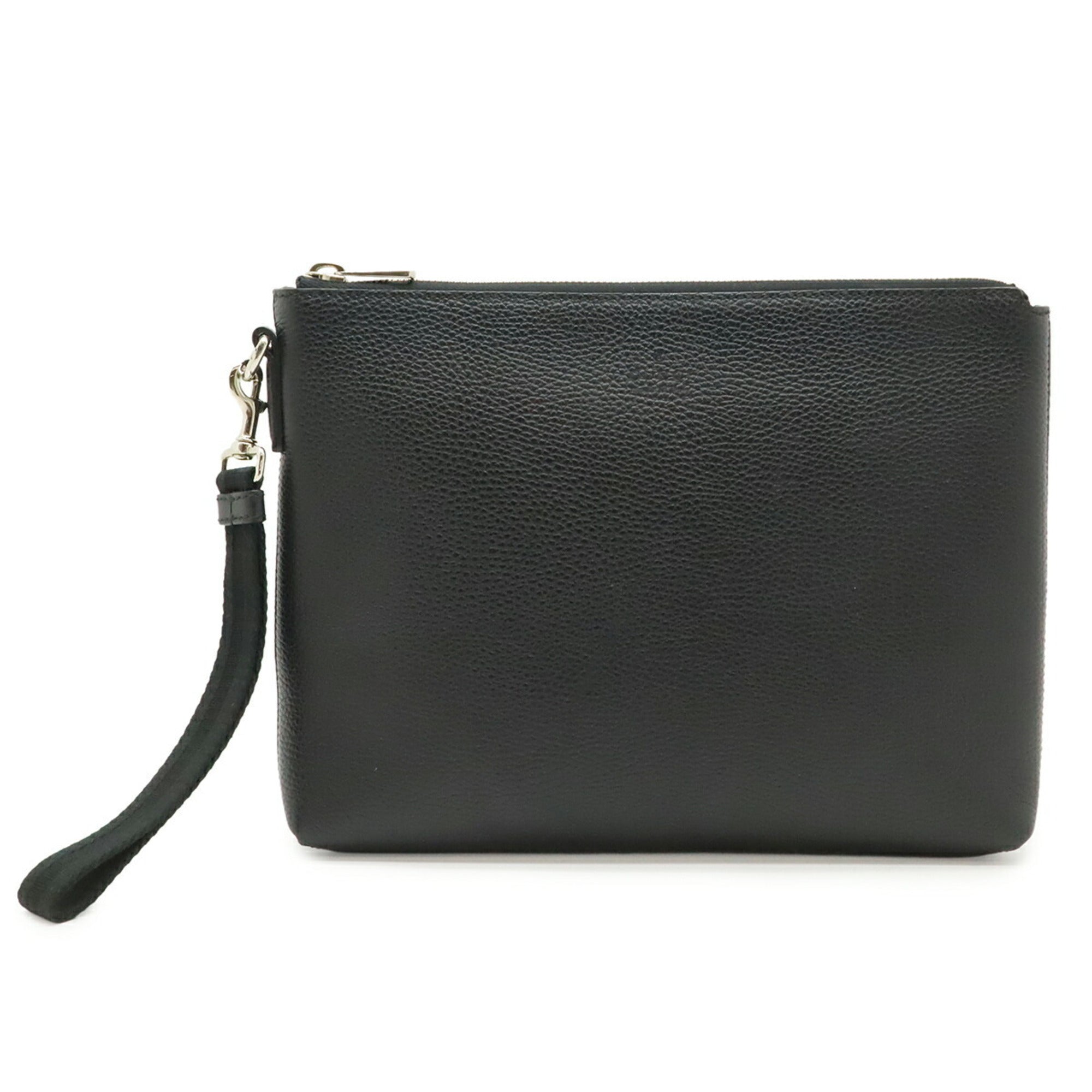 Gucci Black Leather Clutch Bag (Pre-Owned)