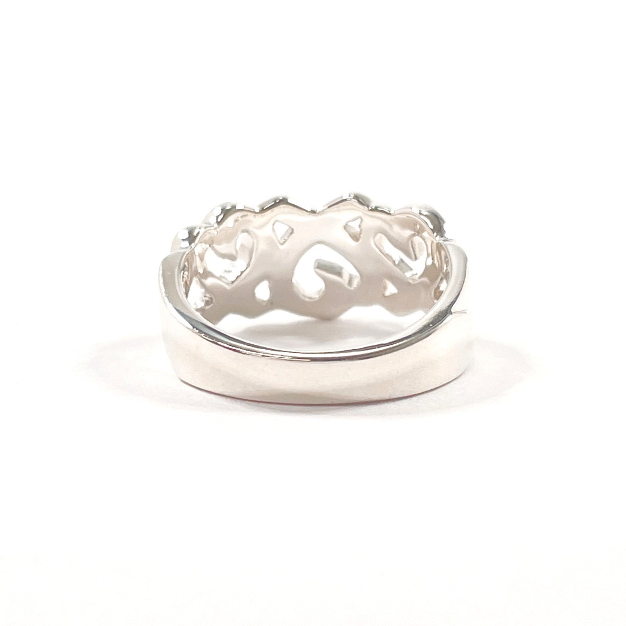 Tiffany Silver Silver 925 Band Ring (Pre-Owned)