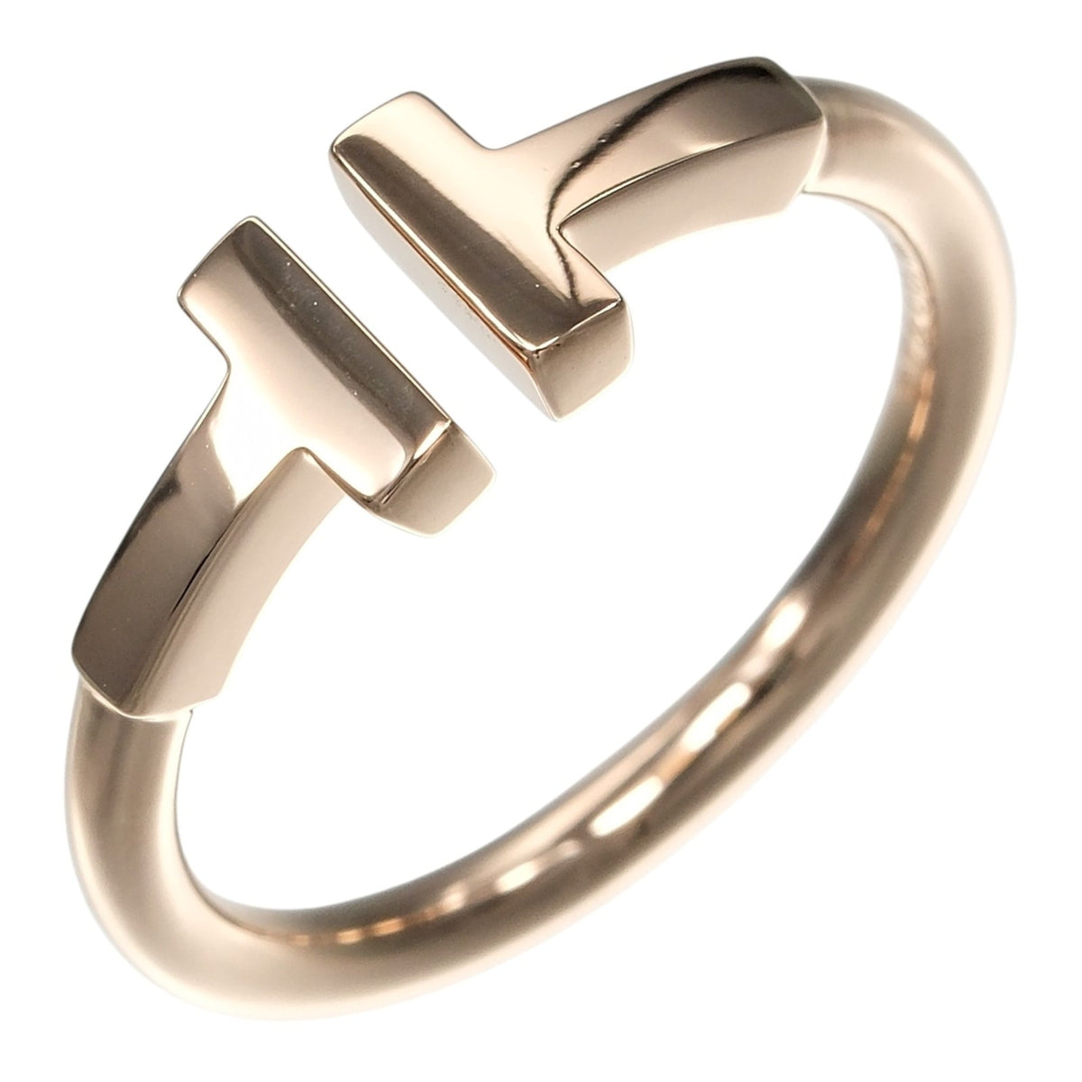 Tiffany Pink Gold Pink Gold (18K) Band Ring (Pre-Owned)