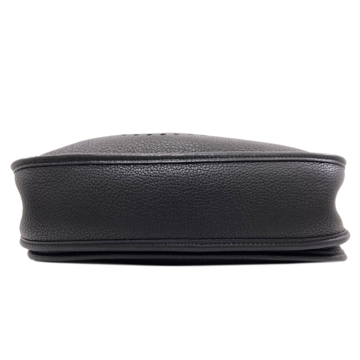 Hermes Black Taurillon Clemence Leather Shoulder Bag (Pre-Owned)