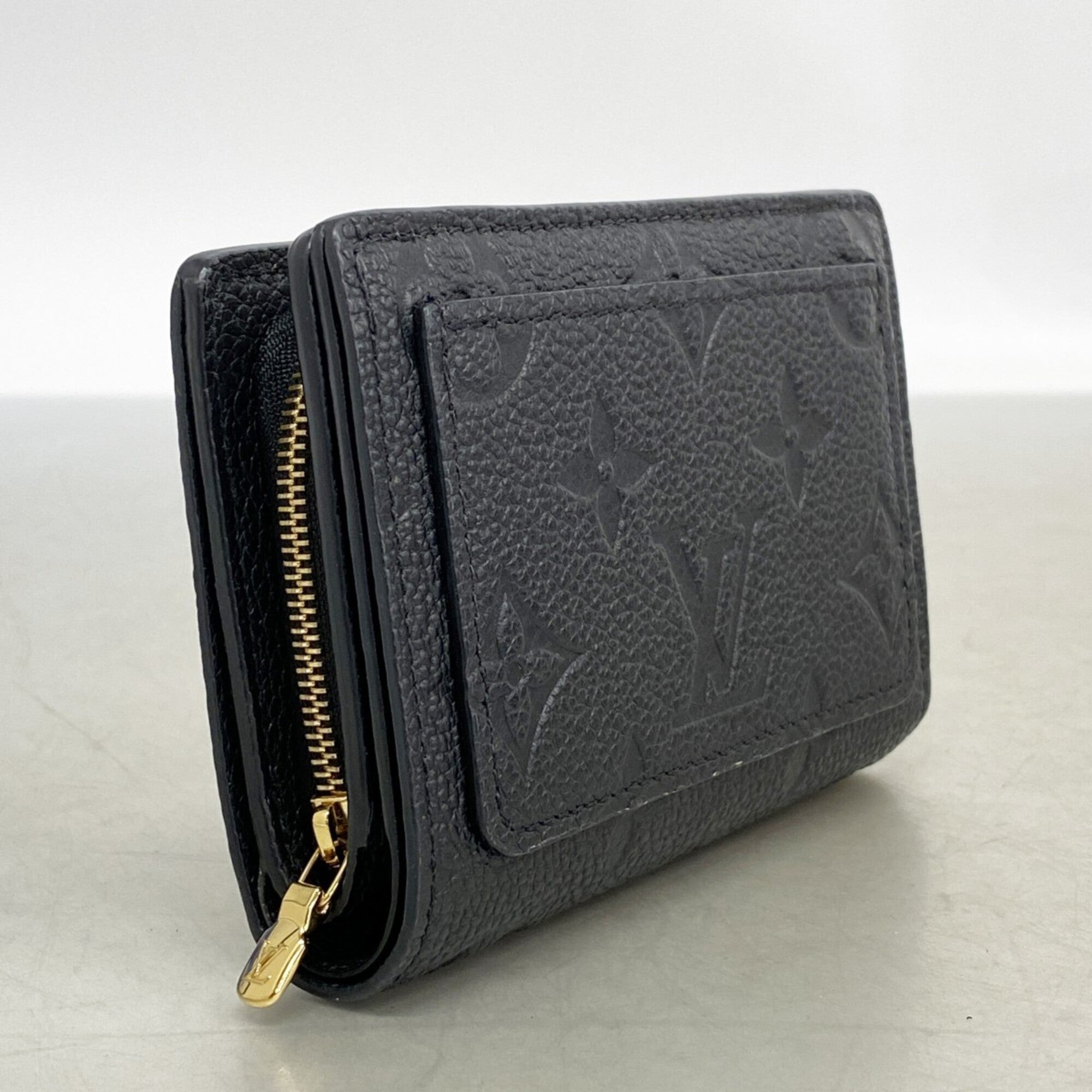 Louis Vuitton Noir Wallet (Bi-Fold) (Pre-Owned)