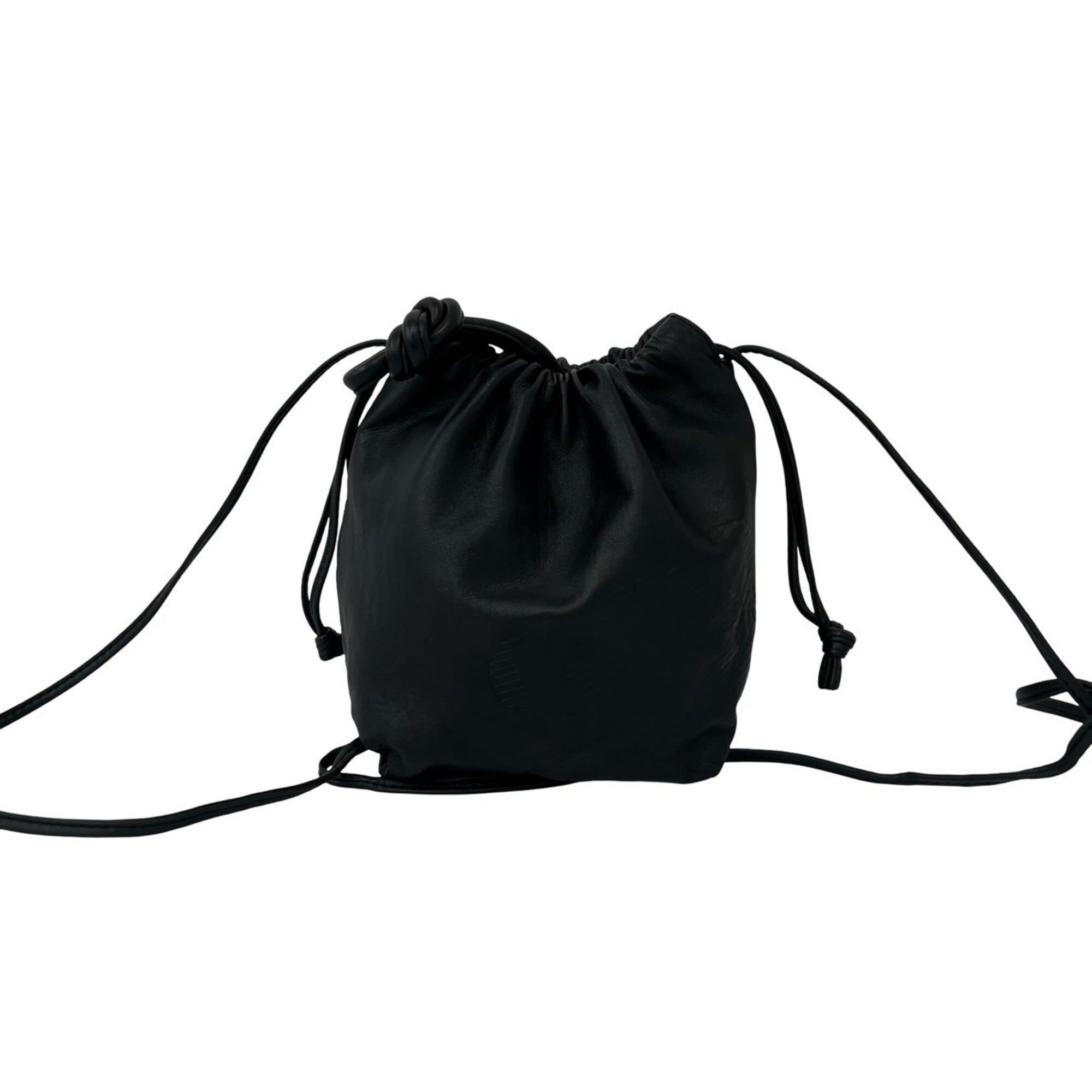 Loewe Black Leather Shoulder Bag (Pre-Owned)