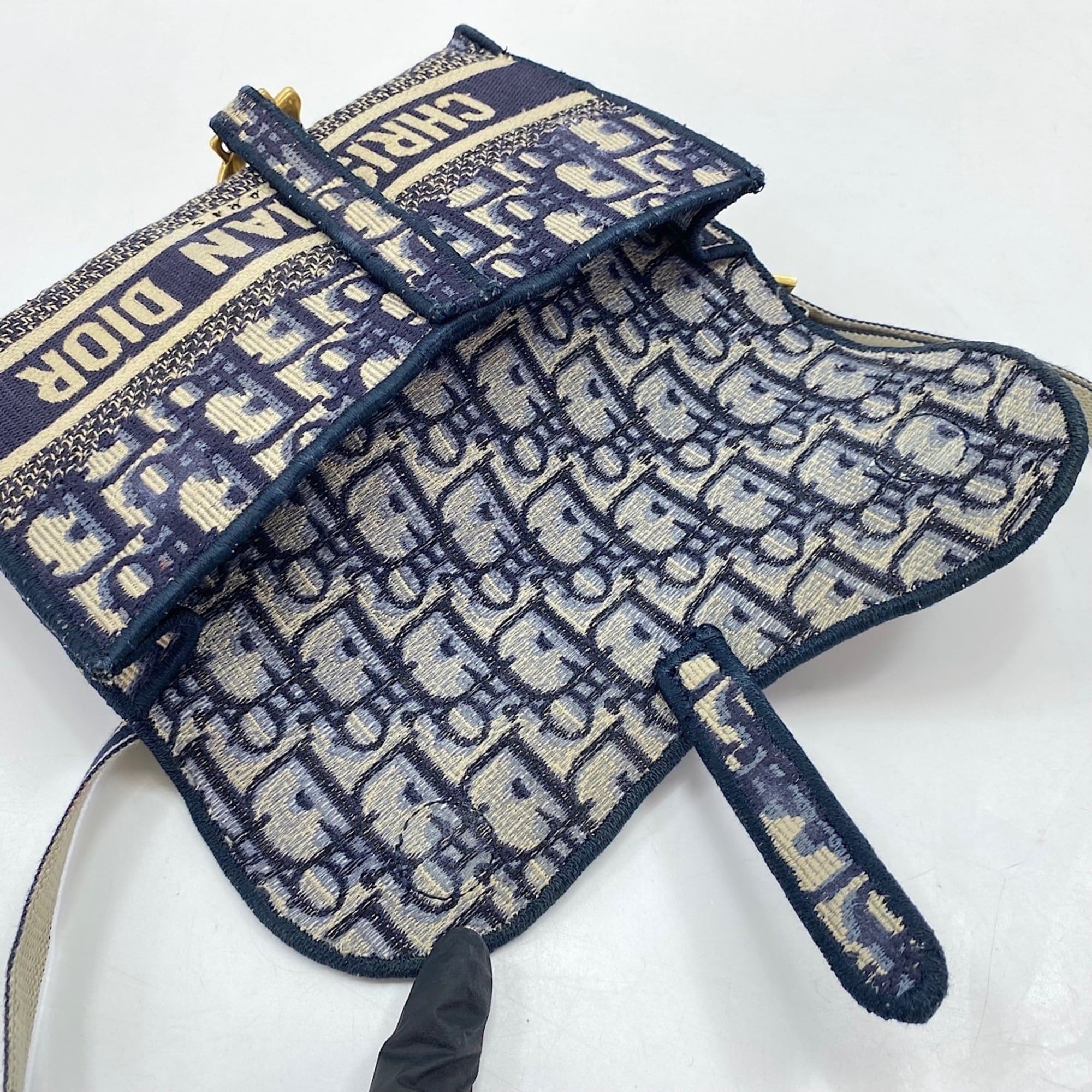 Christian Dior Navy Fanny Pack (Pre-Owned)