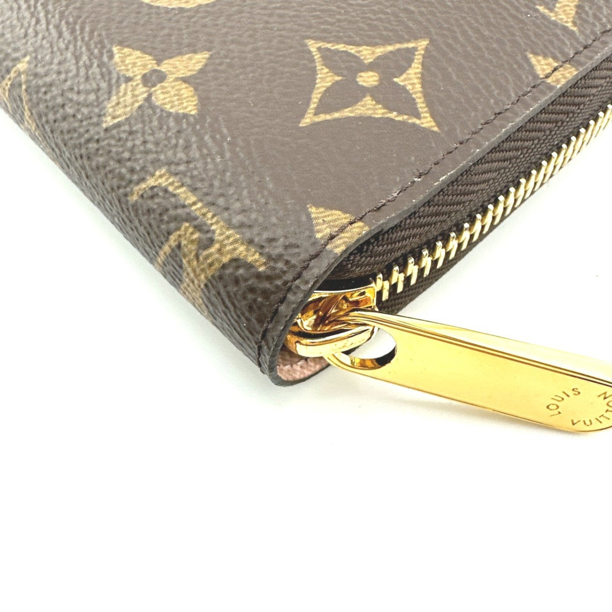 Louis Vuitton Monogram Rose Ballerine Monogram Long Wallet (Bi-Fold) (Pre-Owned)