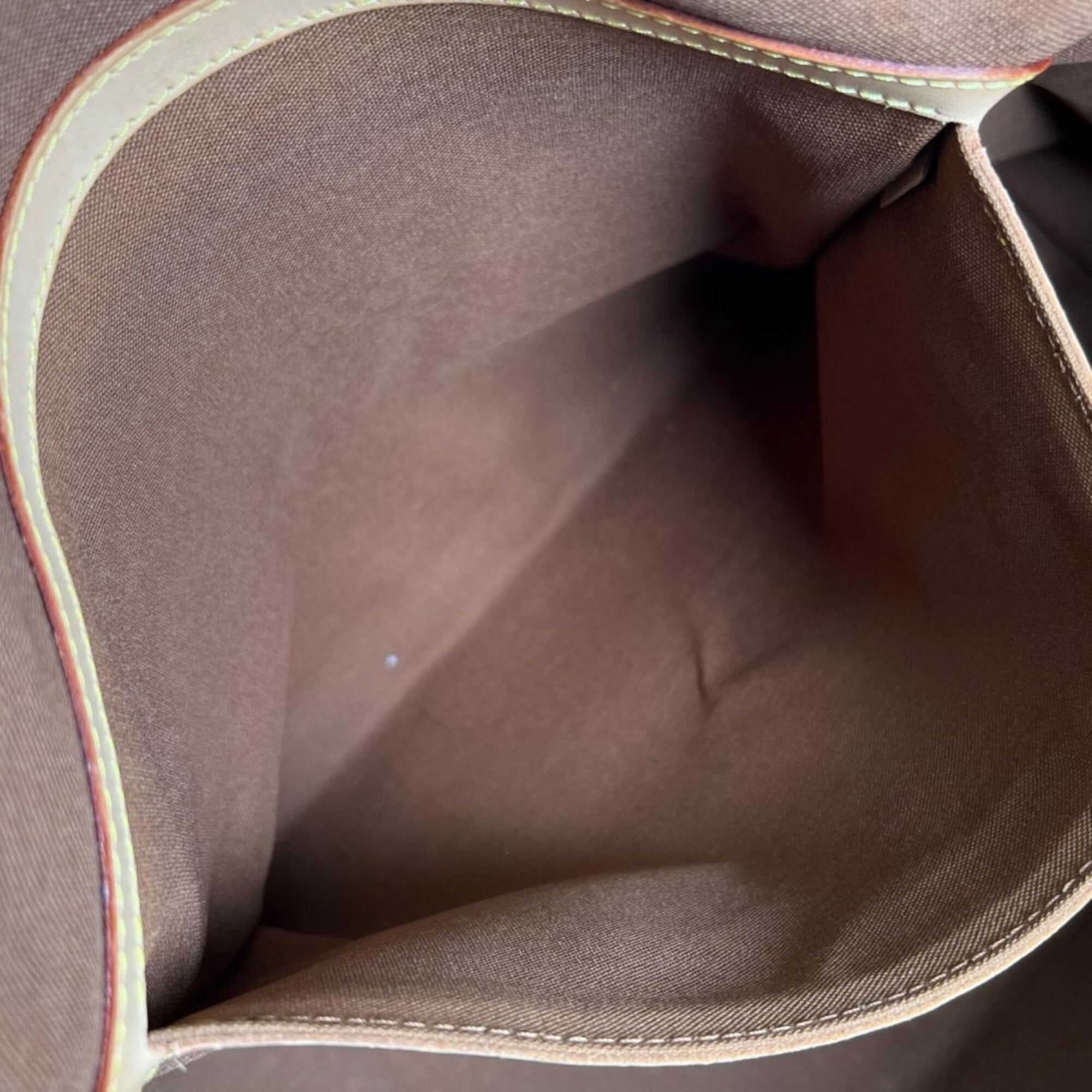 Louis Vuitton Brown Monogram Or White Monogram Boston Bag (Pre-Owned)