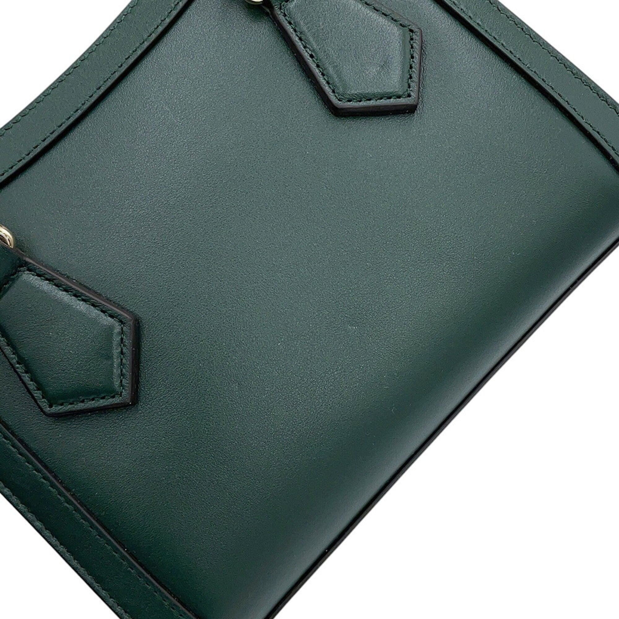 Gucci Green Leather Handbag (Pre-Owned)