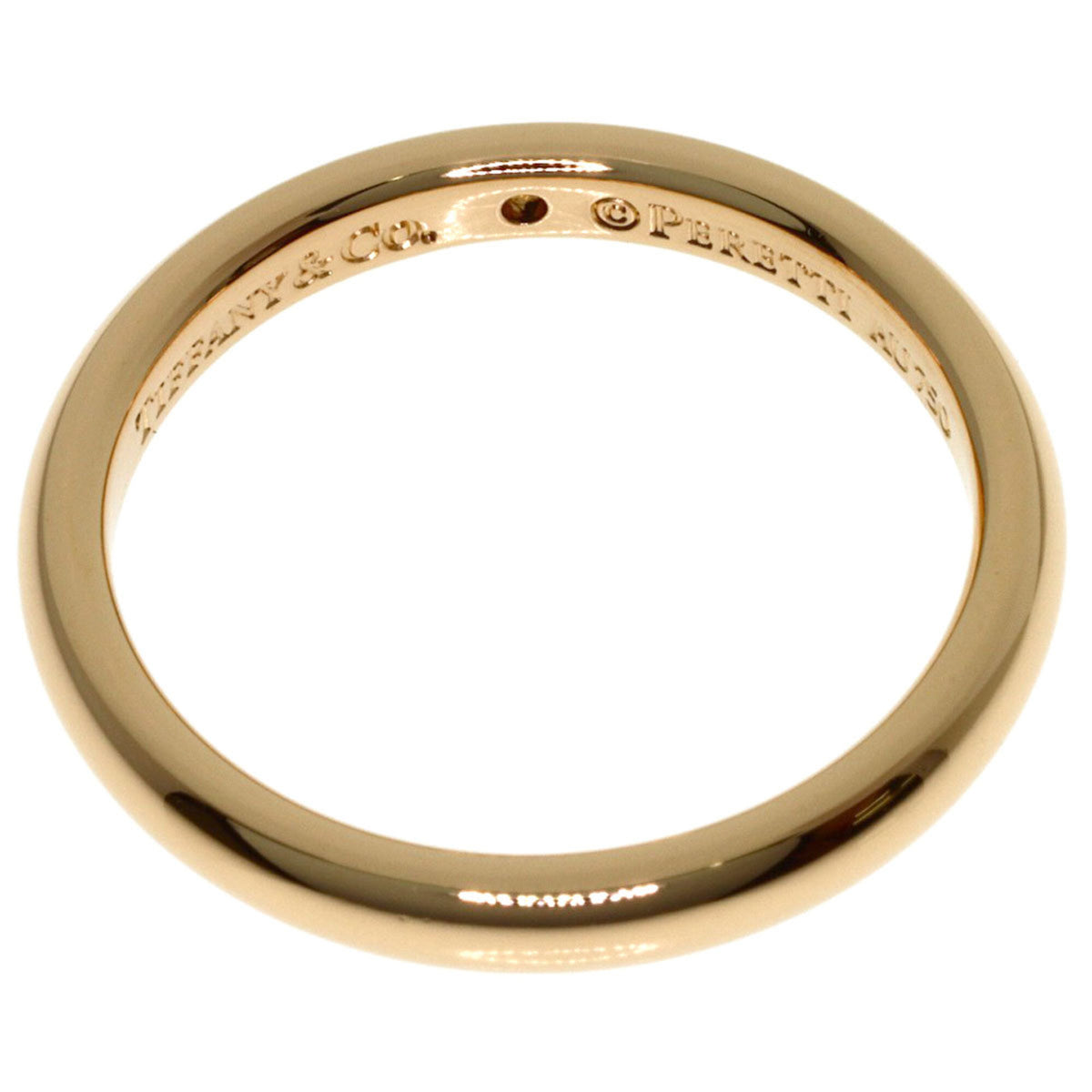 Tiffany Pink Gold (18K) Band Ring (Pre-Owned)