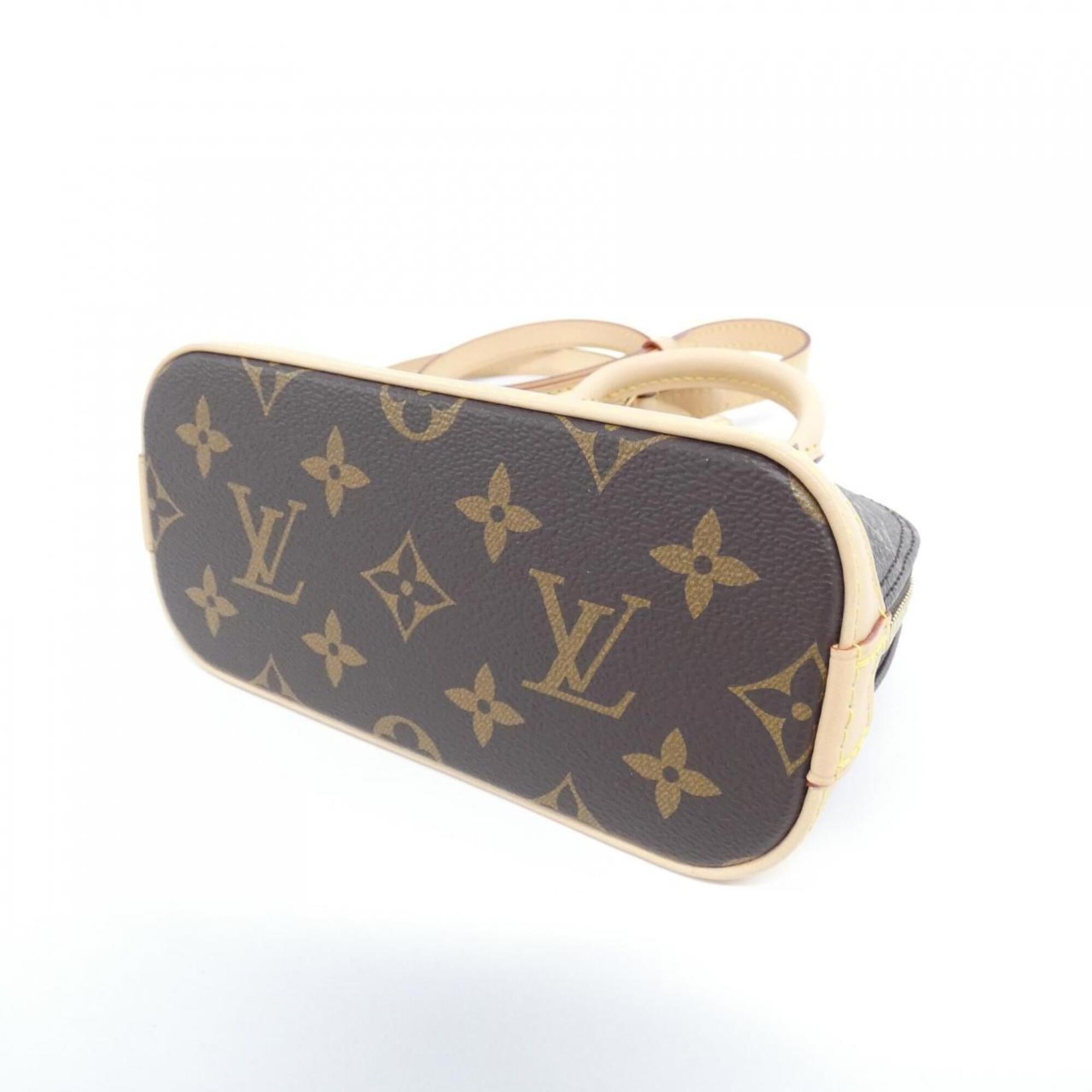 Louis Vuitton Marron Coated Canvas Handbag (Pre-Owned)