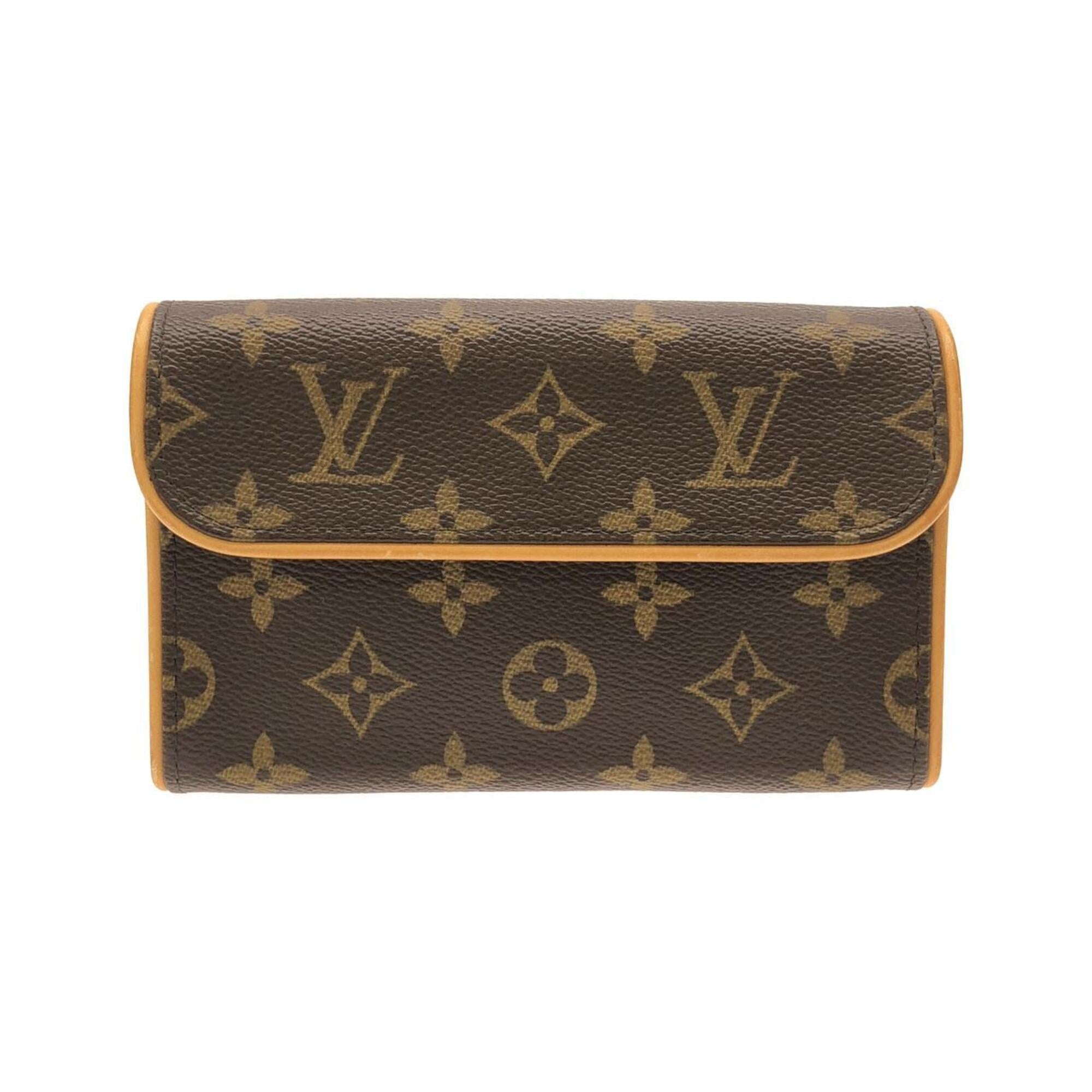 Louis Vuitton Monogram Marron Coated Canvas Fanny Pack (Pre-Owned)