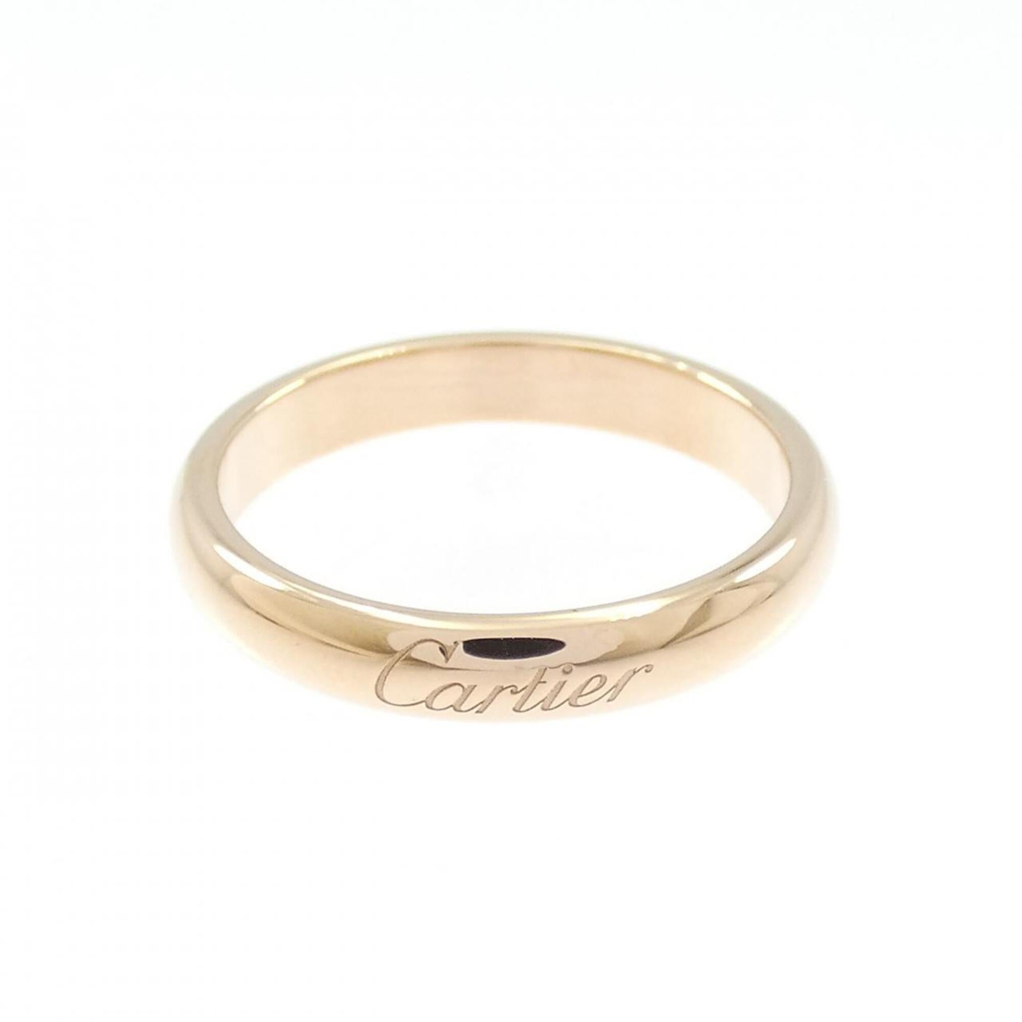 Cartier Pink Gold (18K) Band Ring (Pre-Owned)
