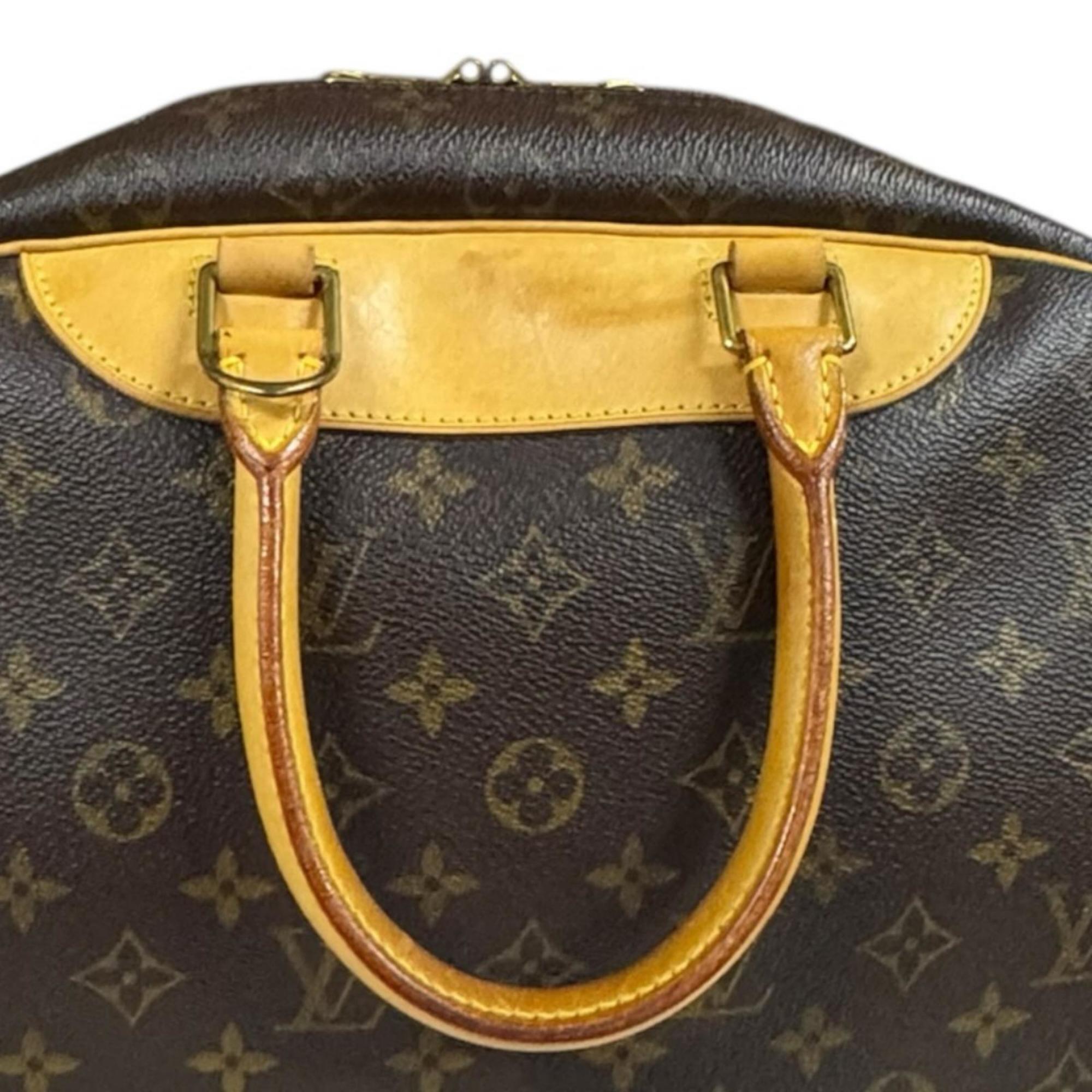Louis Vuitton Brown Monogram Canvas Handbag (Pre-Owned)