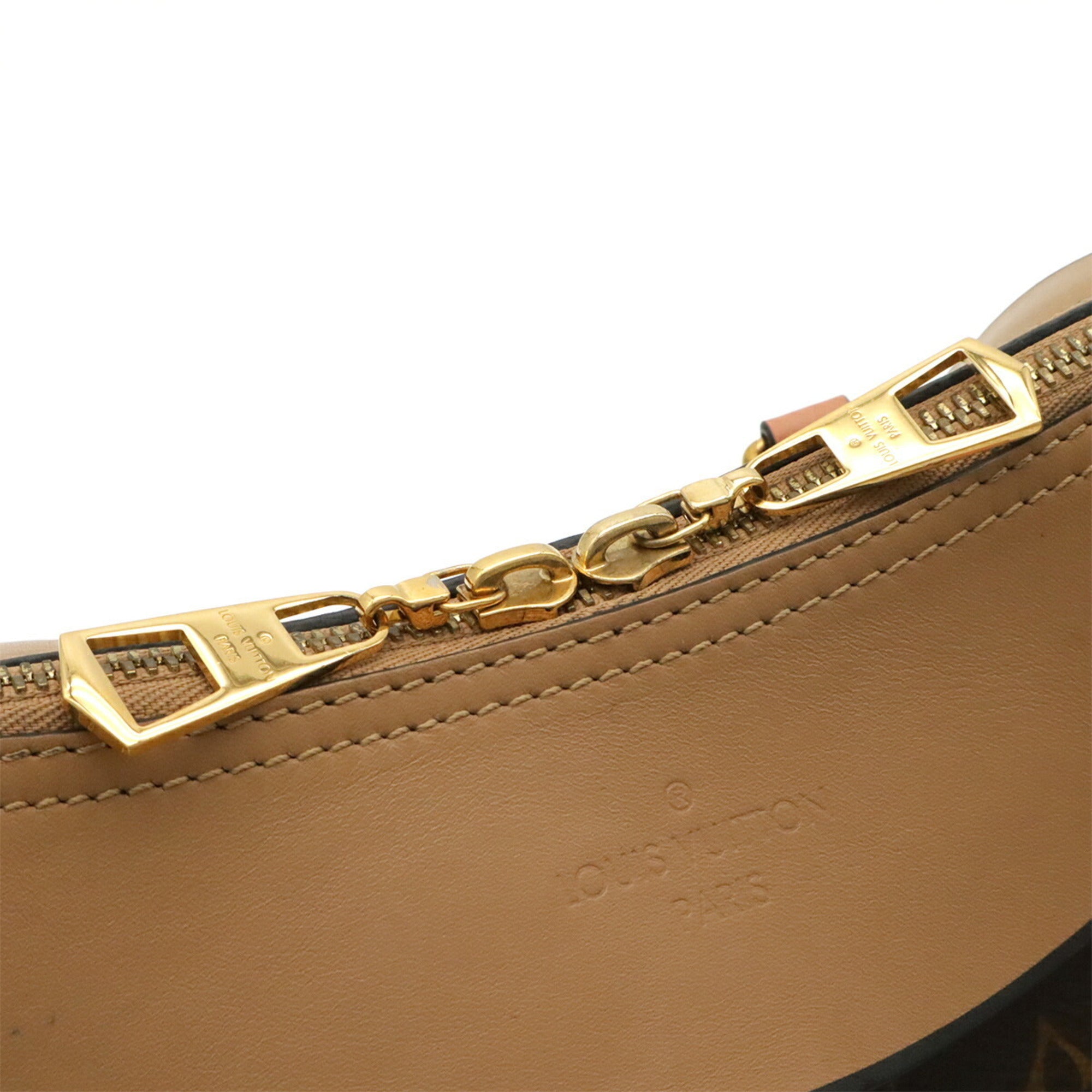 Louis Vuitton Beige Monogram Handbag Shoulder Bag (Pre-Owned)