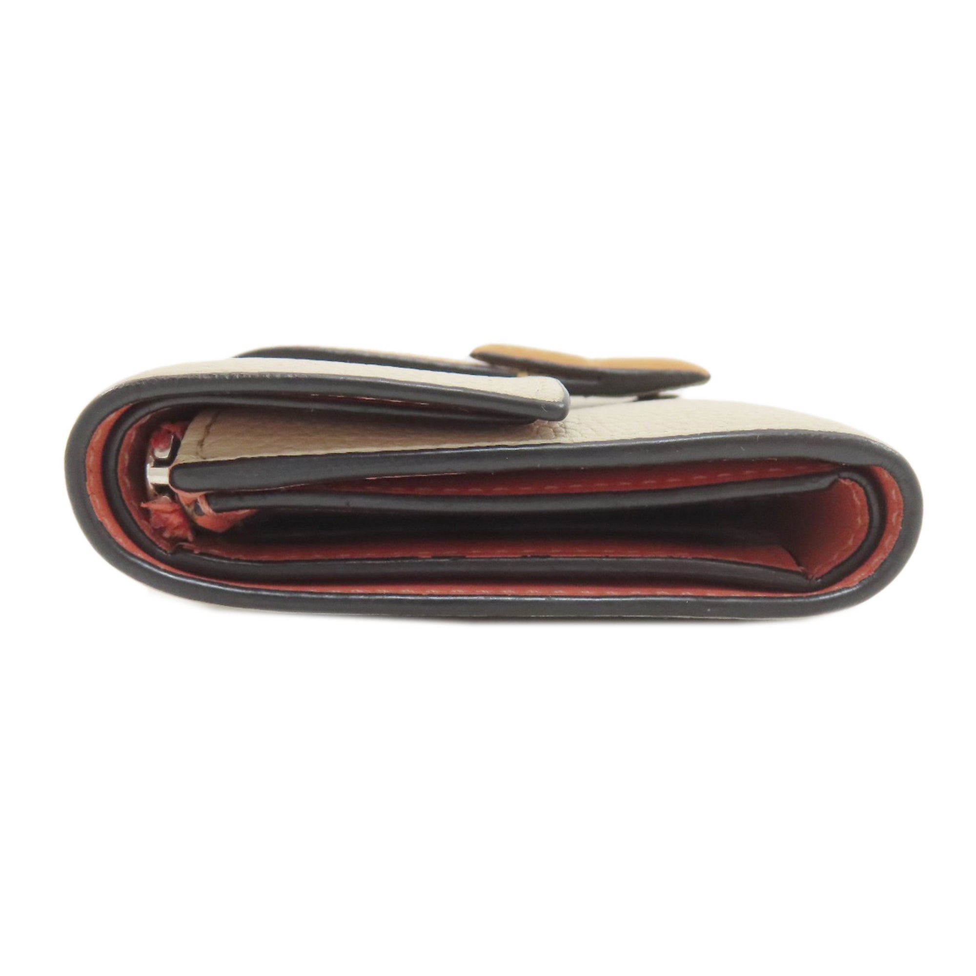 Loewe Beige Leather Wallet (Bi-Fold) (Pre-Owned)