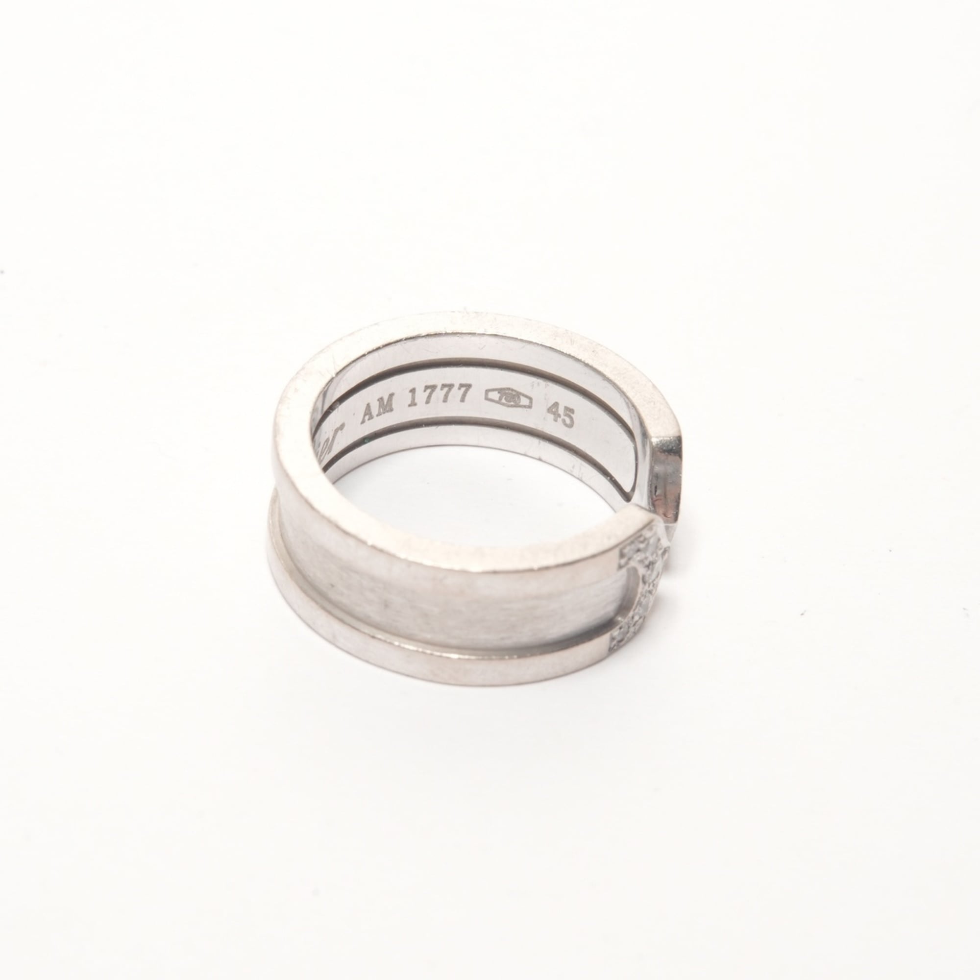 Cartier Silver Band Ring (Pre-Owned)