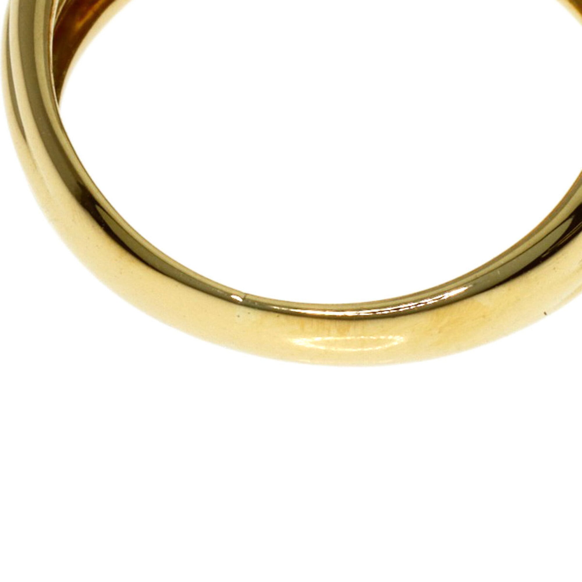Celine Yellow Gold (18K) Platinum 900 Band Ring (Pre-Owned)