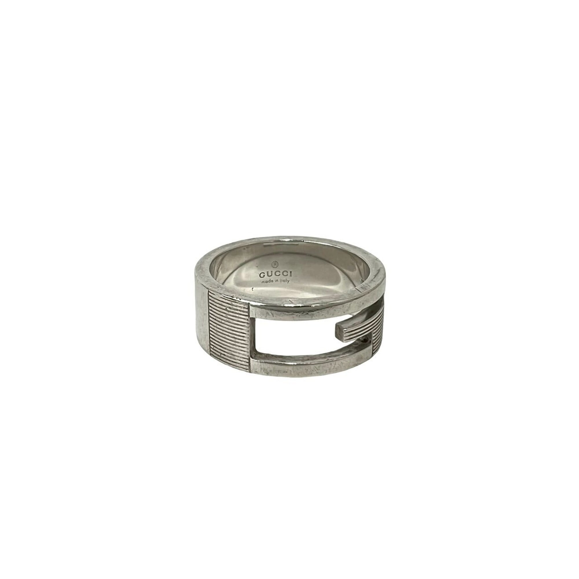 Gucci Silver Silver 925 Band Ring (Pre-Owned)