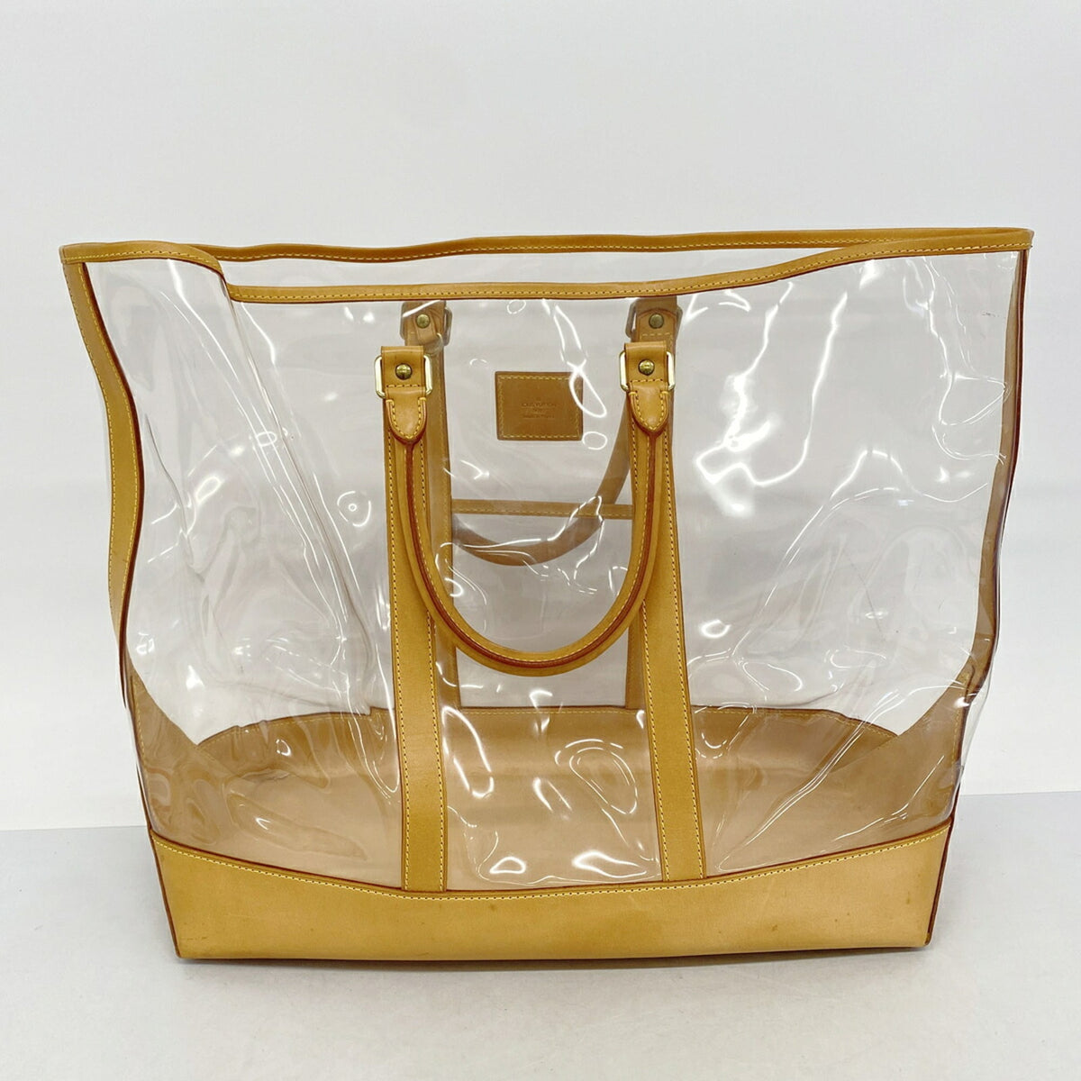 Louis Vuitton Brown Clear Tote Bag (Pre-Owned)