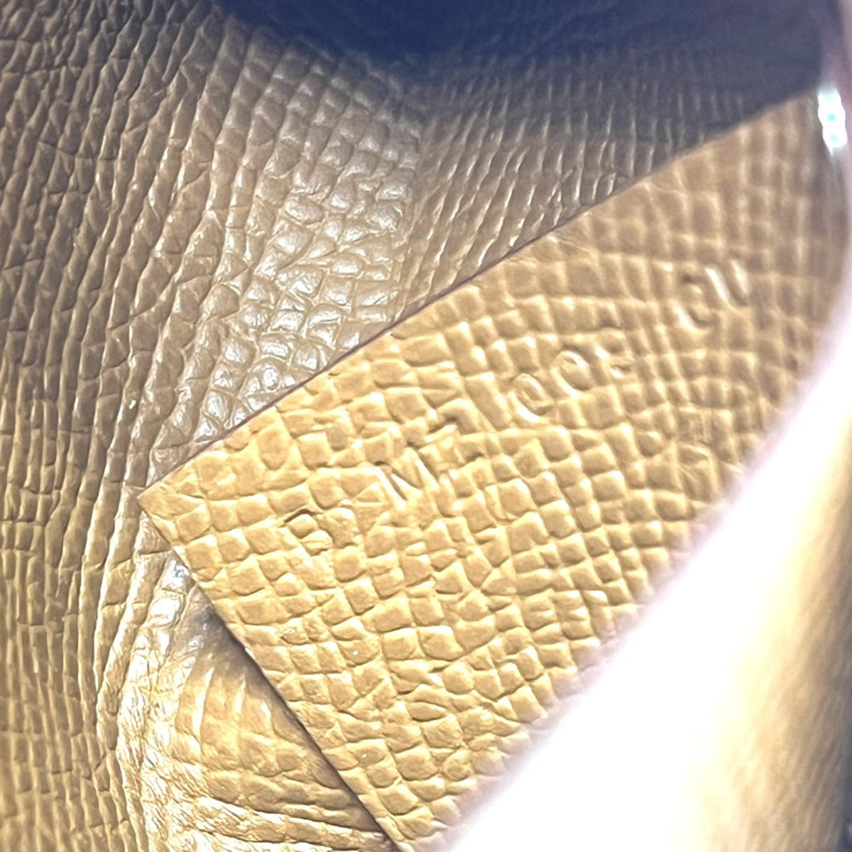 Hermes Epsom Leather Coin Purse/Coin Case (Pre-Owned)