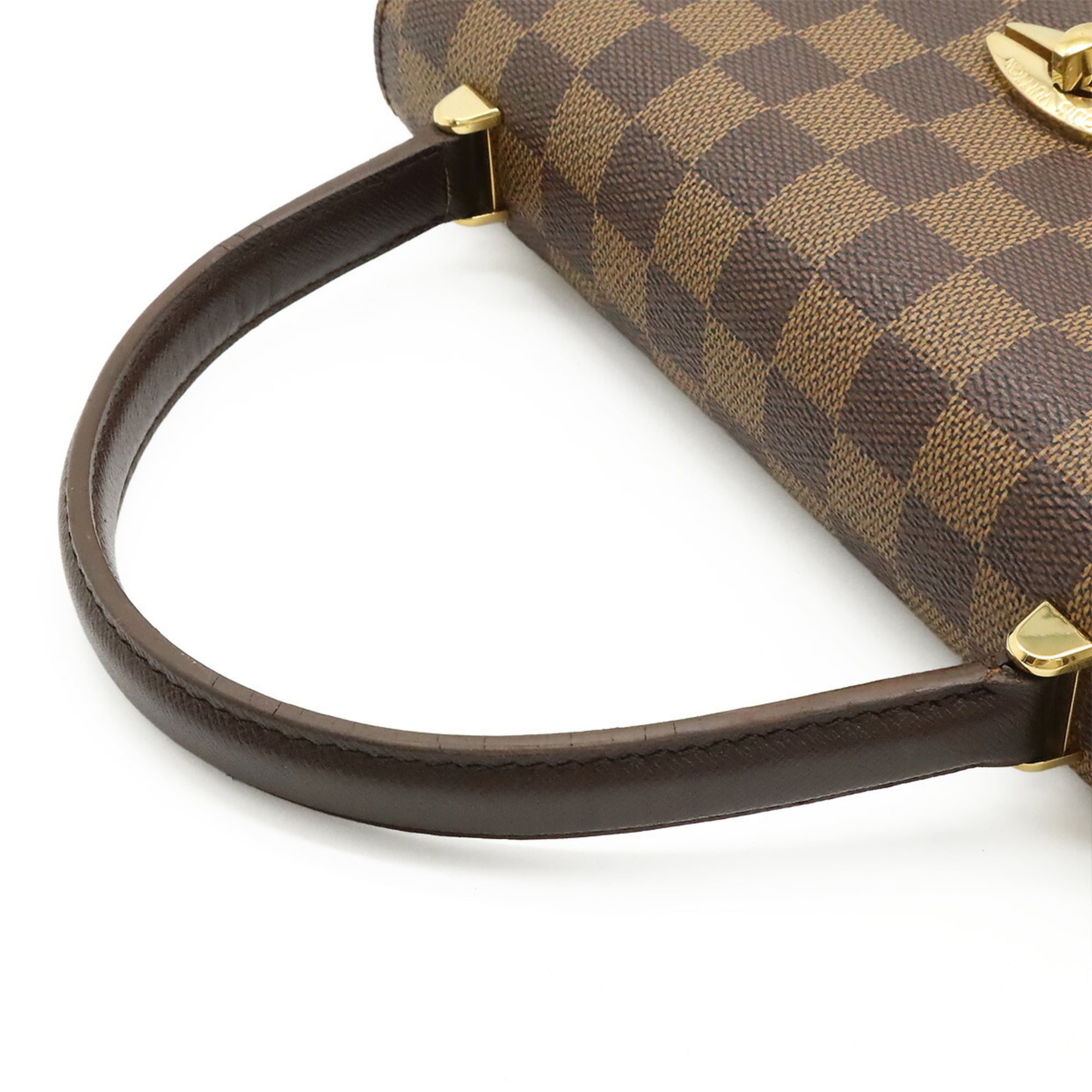 Louis Vuitton Brown Pvc Coated Canvas Damier Canvas Handbag (Pre-Owned)