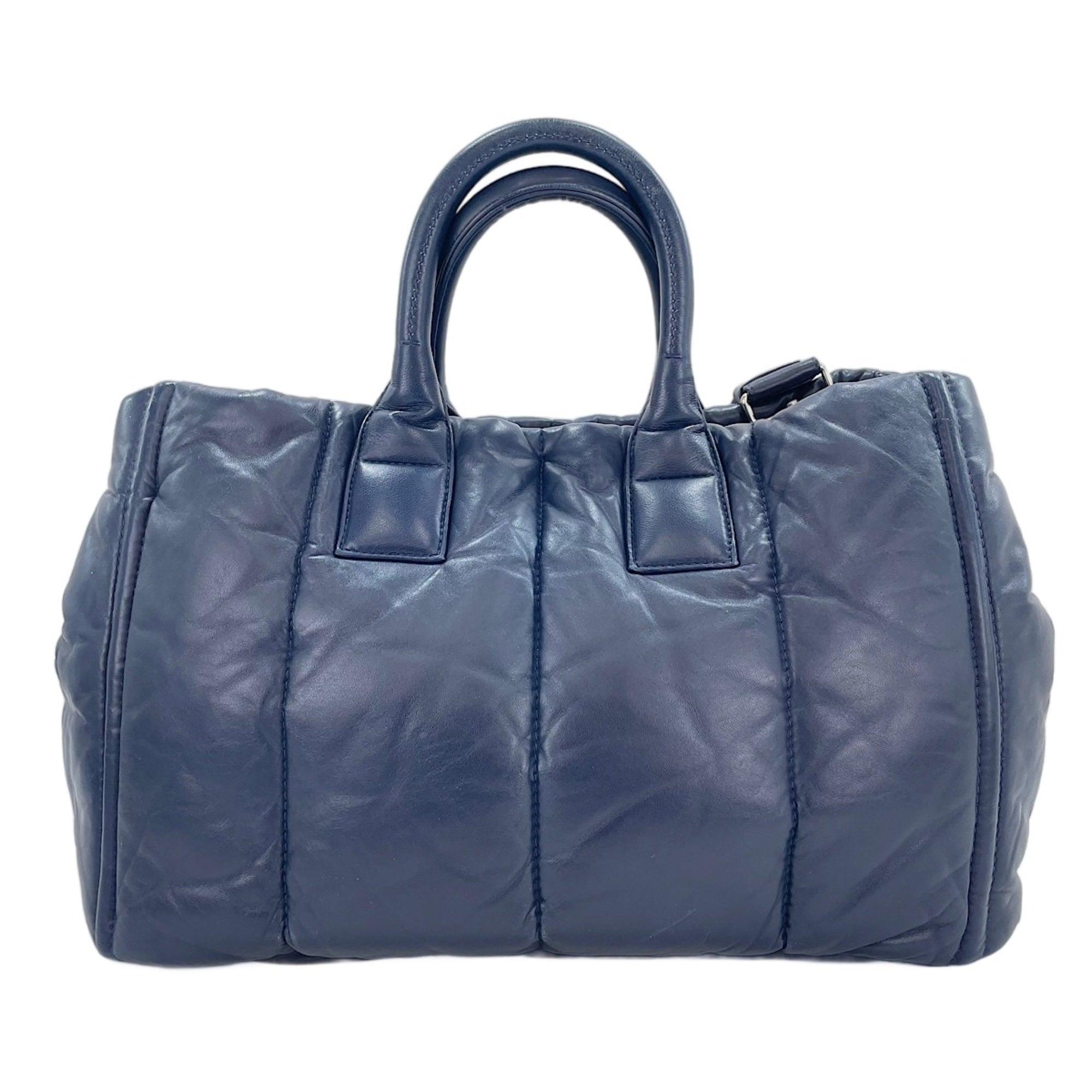 Prada Navy Tote Bag (Pre-Owned)