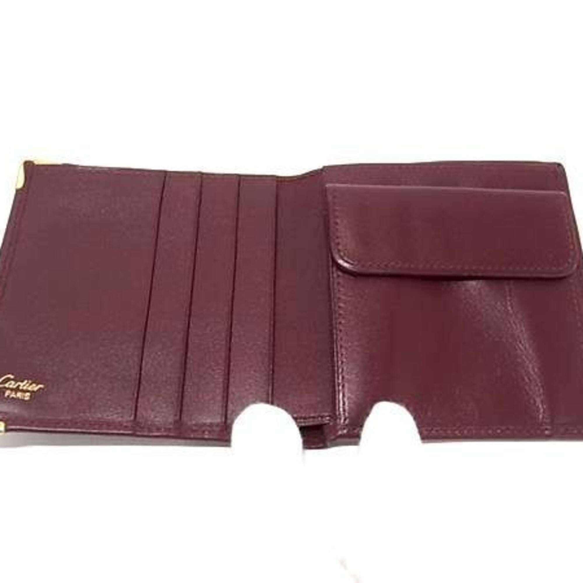 Cartier Bordeaux Wallet (Bi-Fold) (Pre-Owned)