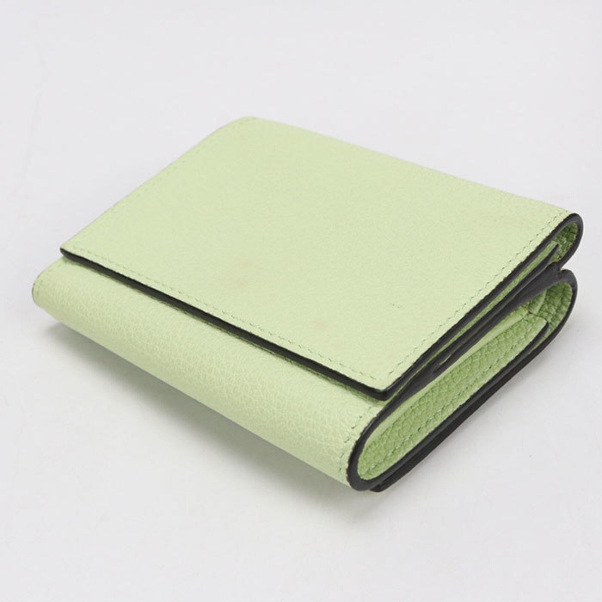 Gucci Green Leather Wallet (Bi-Fold) (Pre-Owned)