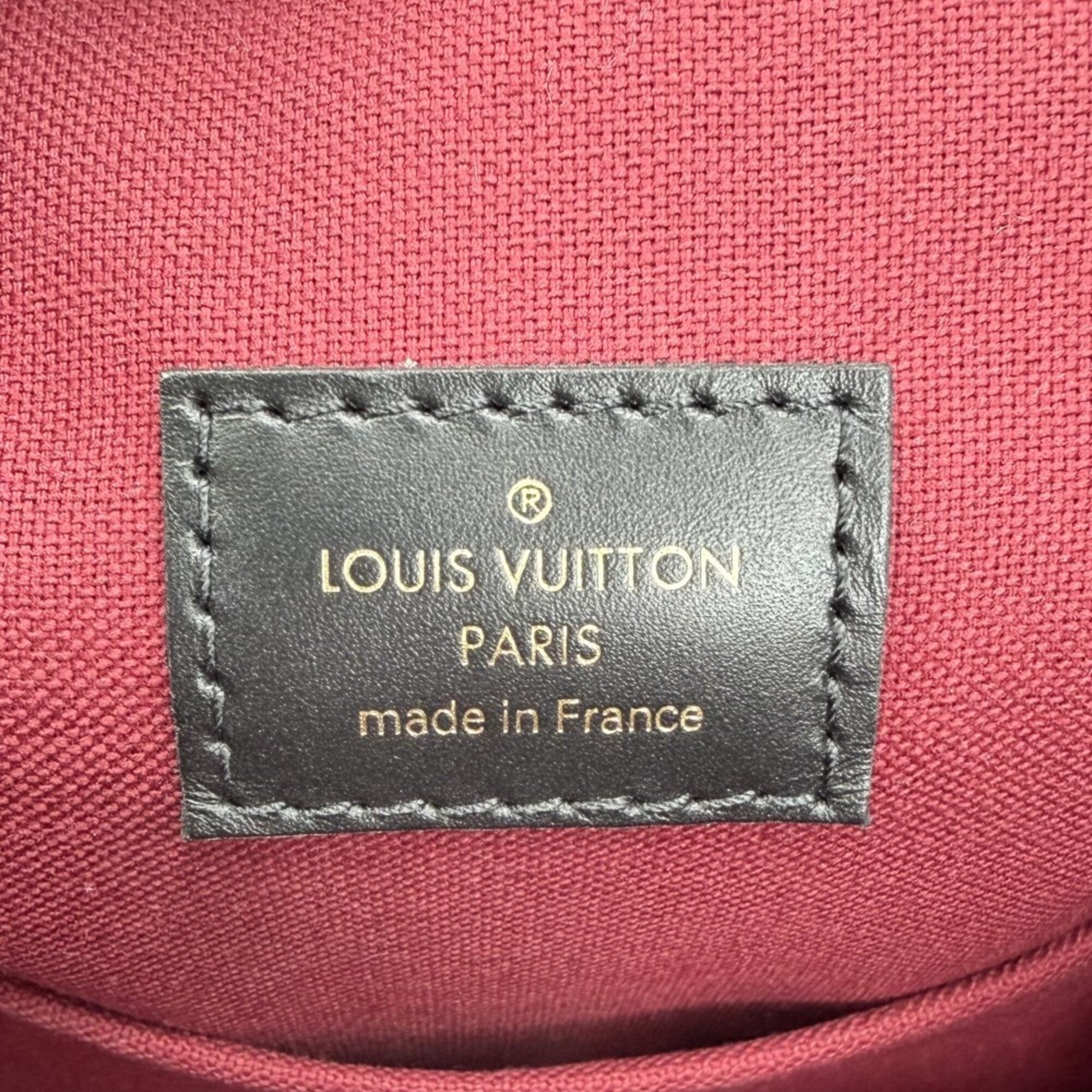 Louis Vuitton Black Brown Monogram Backpack (Pre-Owned)