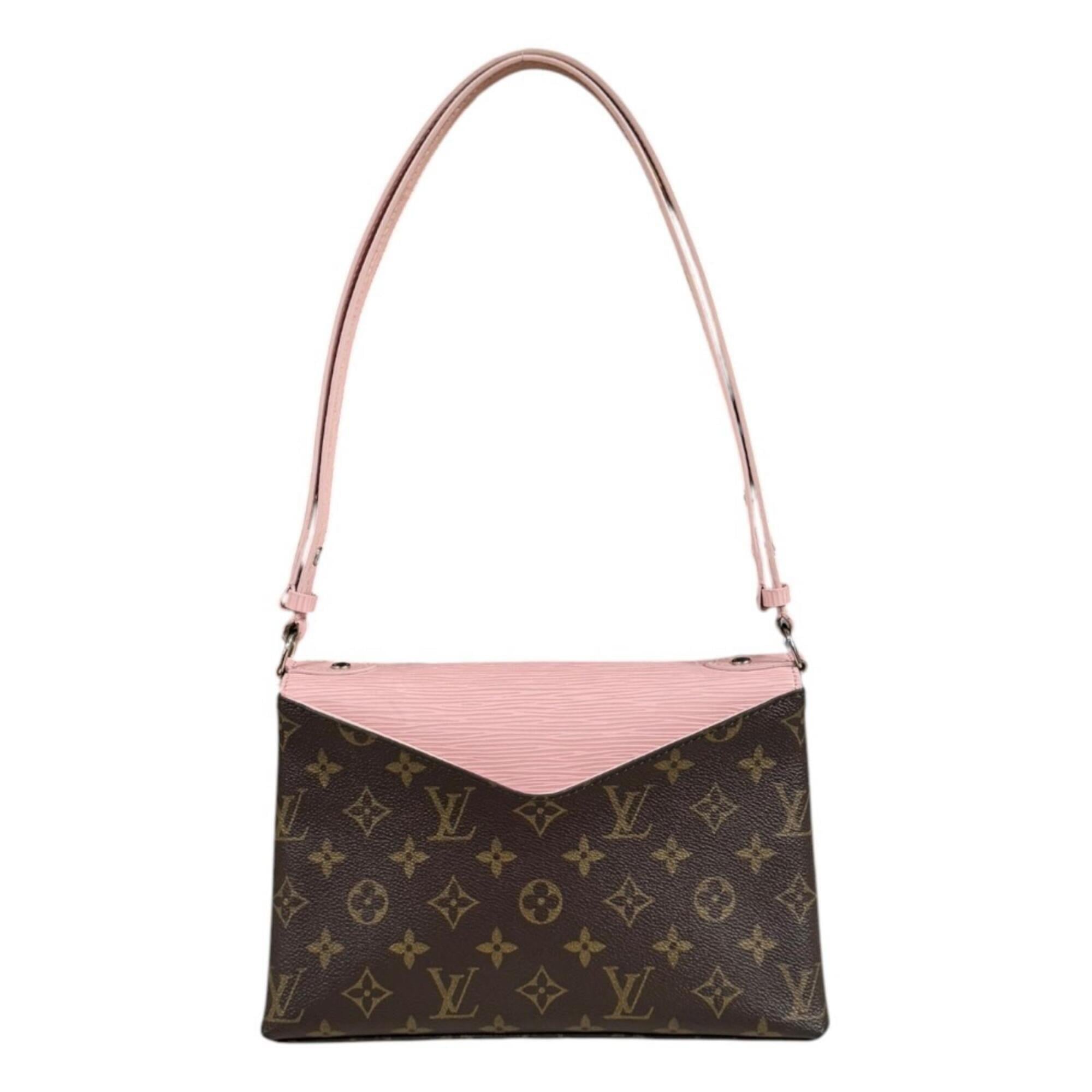 Louis Vuitton Monogram Brown Rose Ballerine Monogram Epi Leather Handbag Shoulder Bag (Pre-Owned)