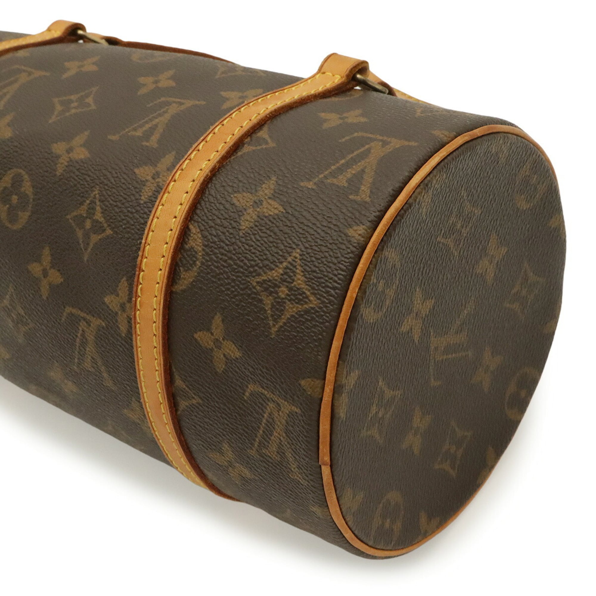 Louis Vuitton Brown Monogram Canvas Handbag (Pre-Owned)