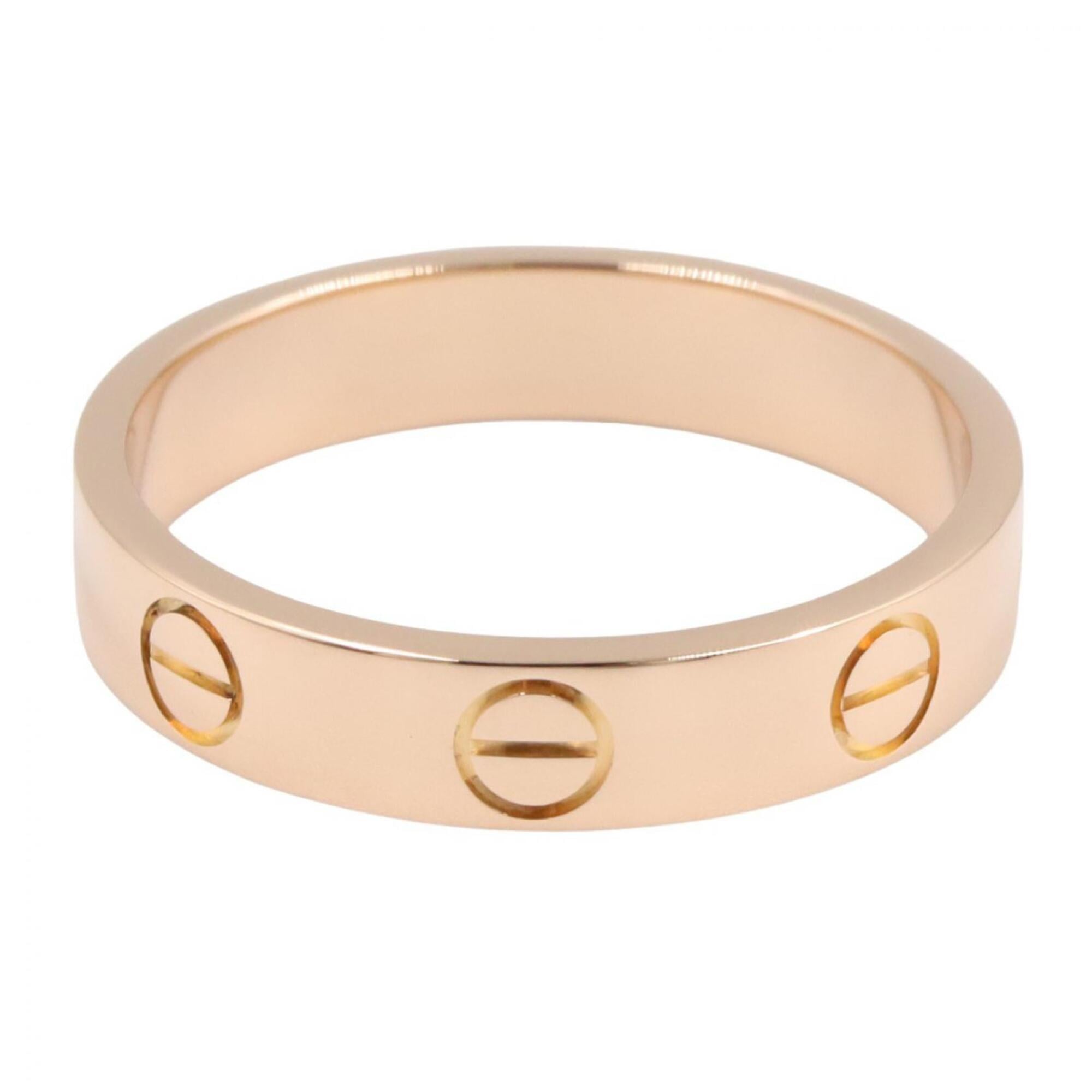 Cartier Gold Pink Gold (18K) Band Ring (Pre-Owned)