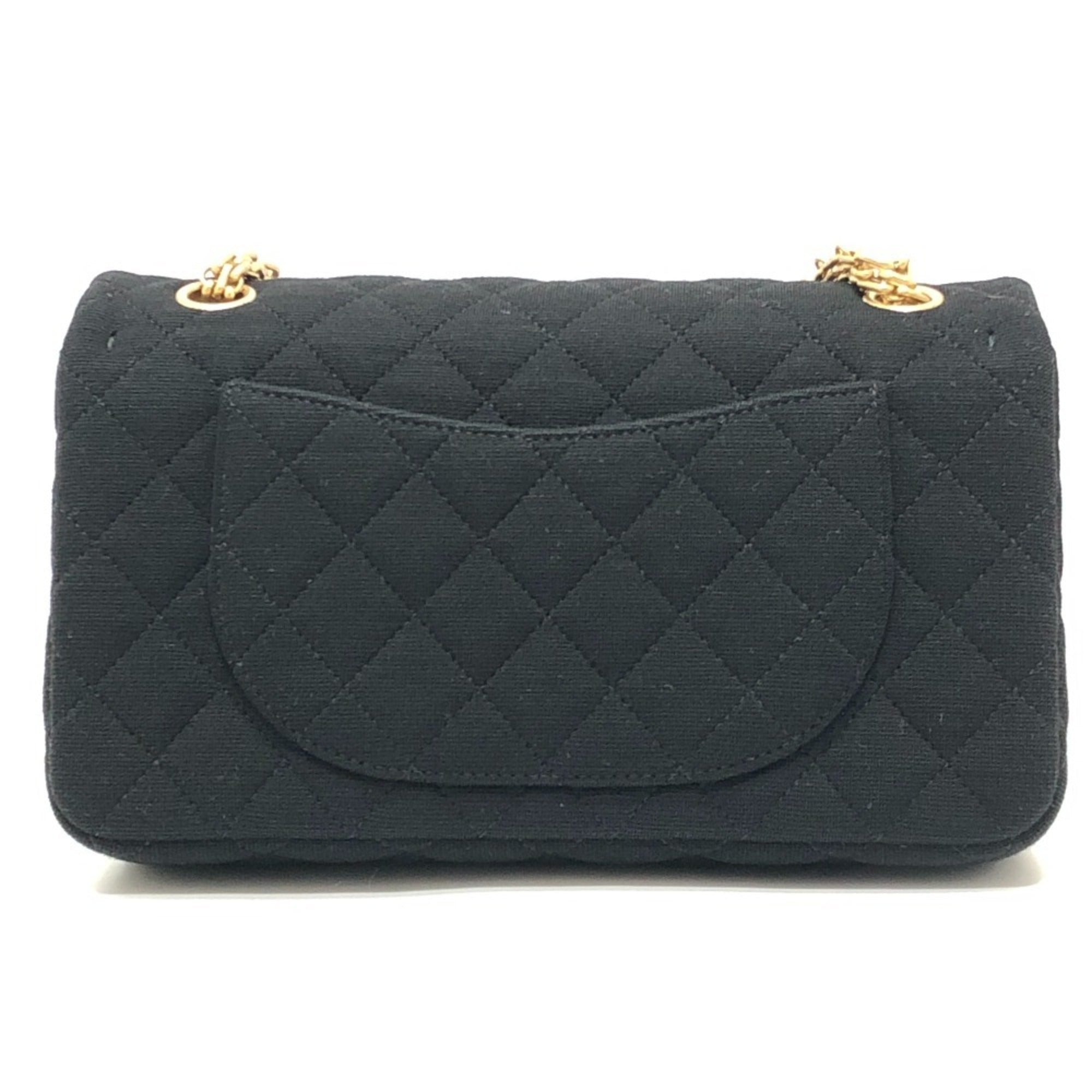 Chanel Black Leather Shoulder Bag (Pre-Owned)