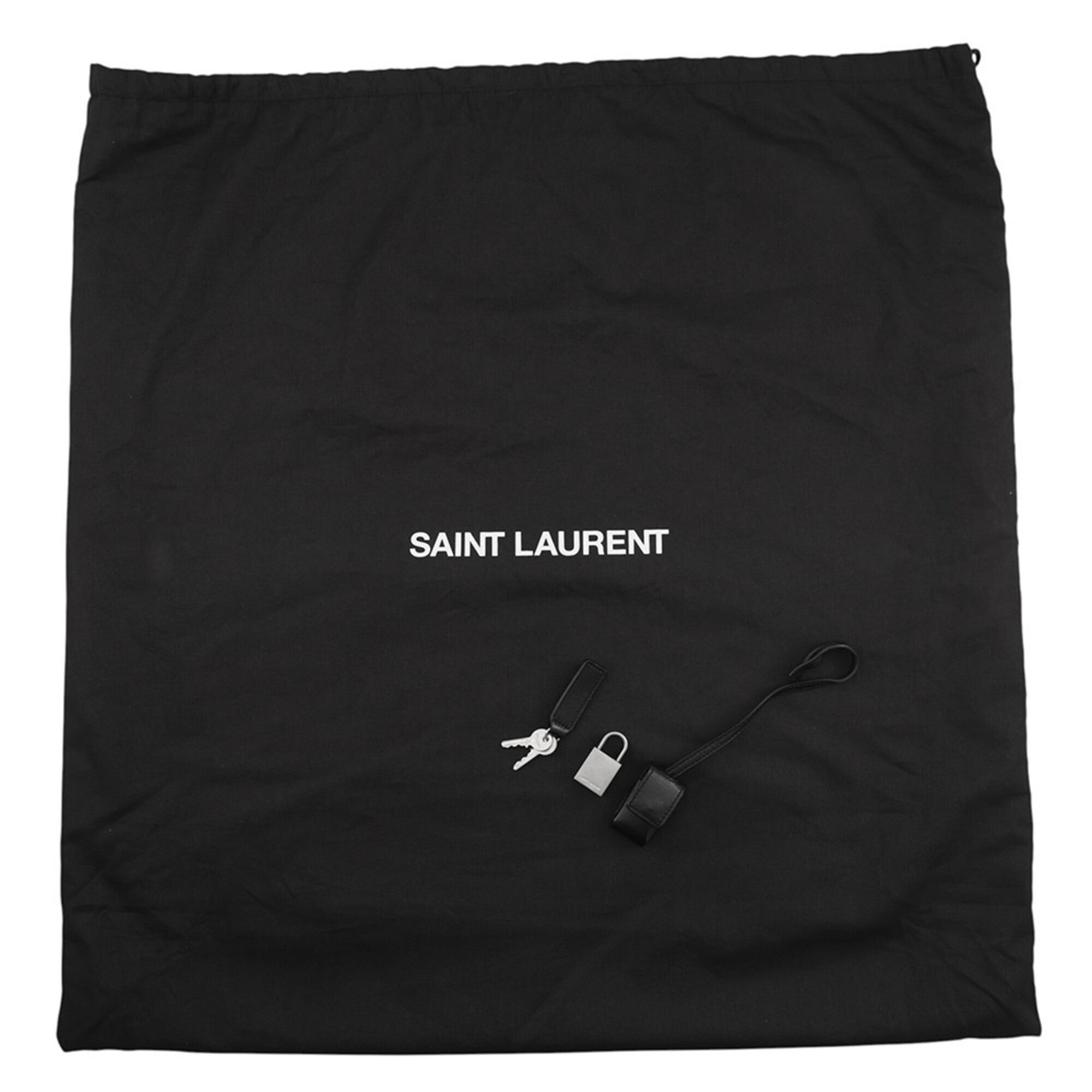 Yves Saint Laurent Sac De Jour Black Nylon Leather Handbag Tote Bag (Pre-Owned)