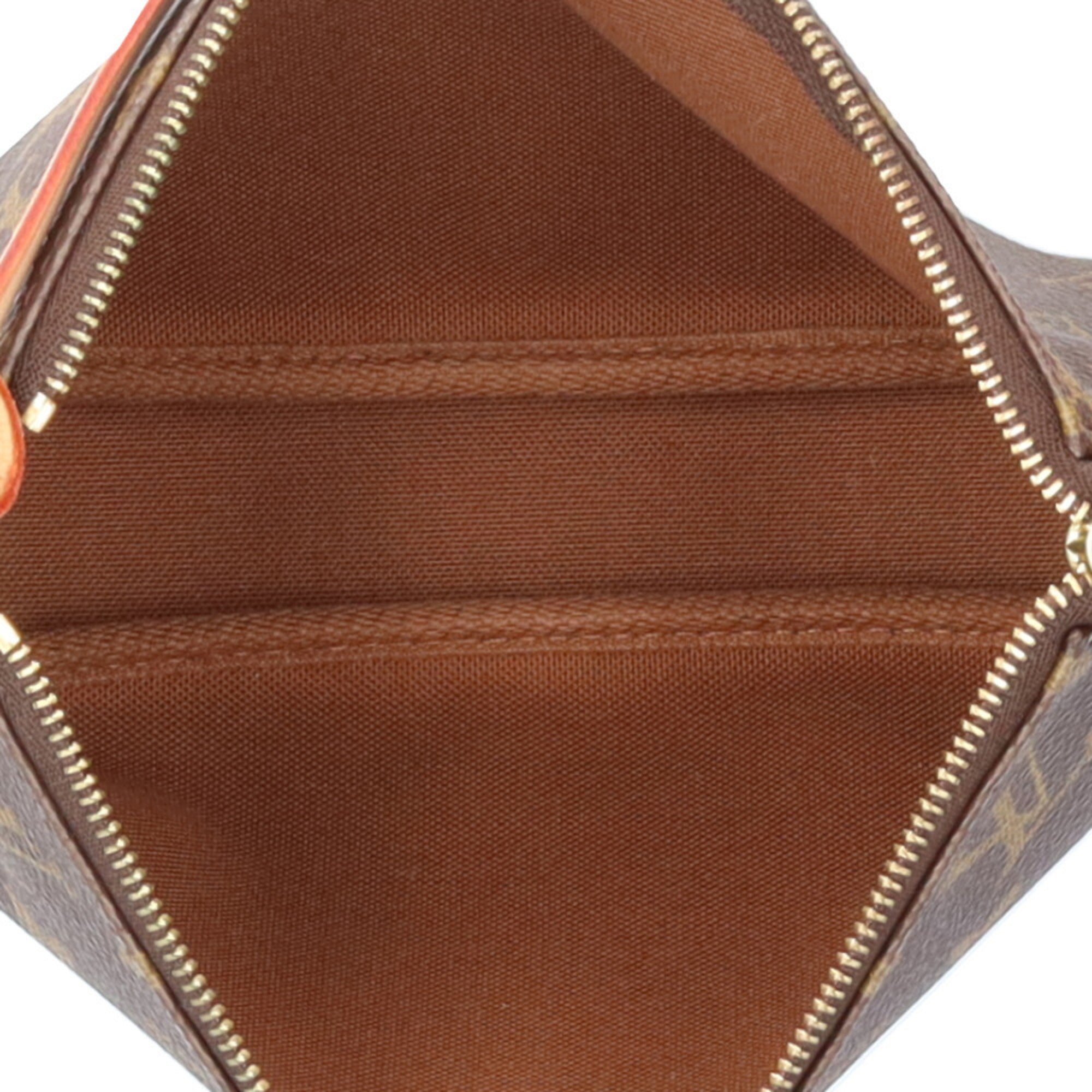 Louis Vuitton Brown Monogram Canvas Handbag (Pre-Owned)