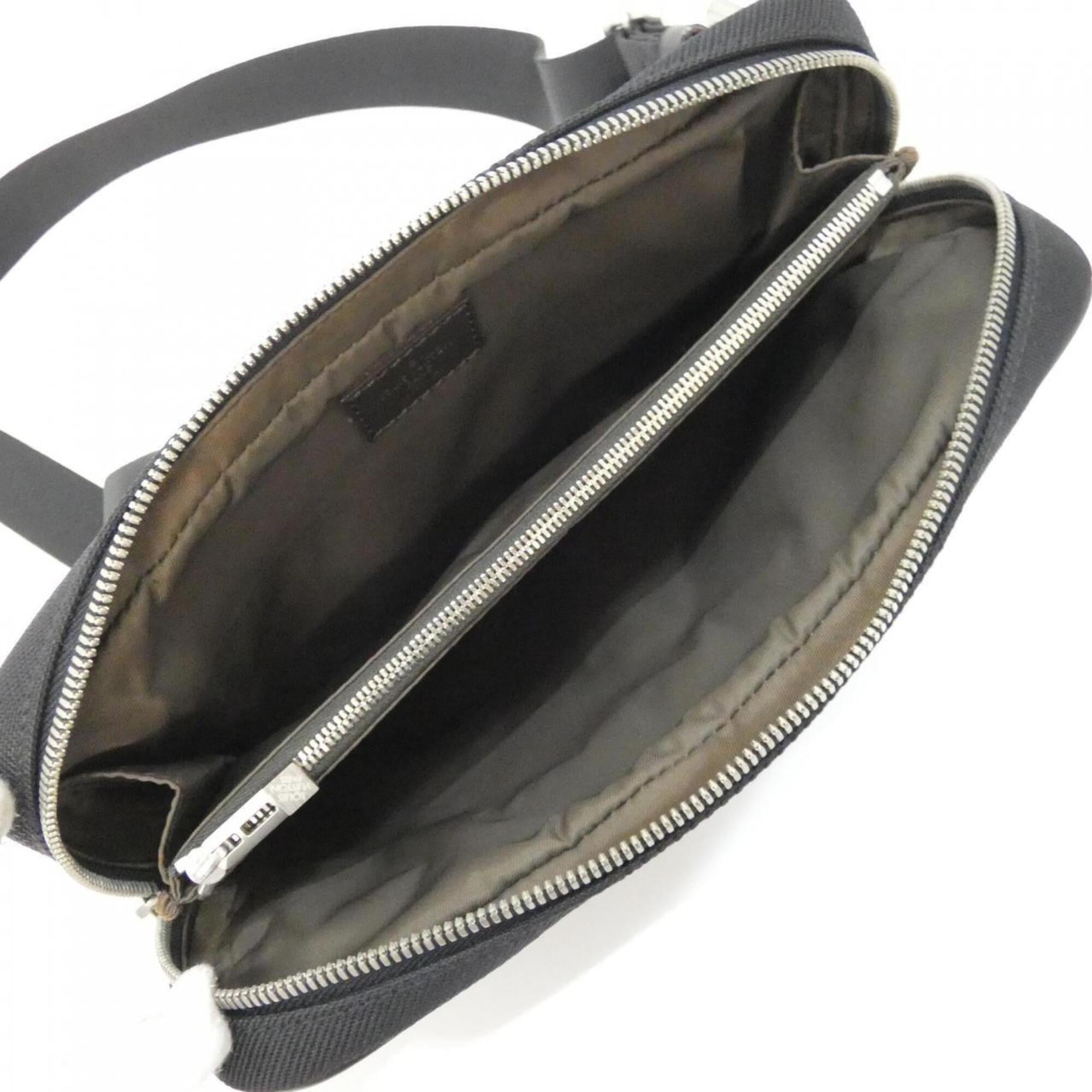 Louis Vuitton Black Canvas Handbag (Pre-Owned)
