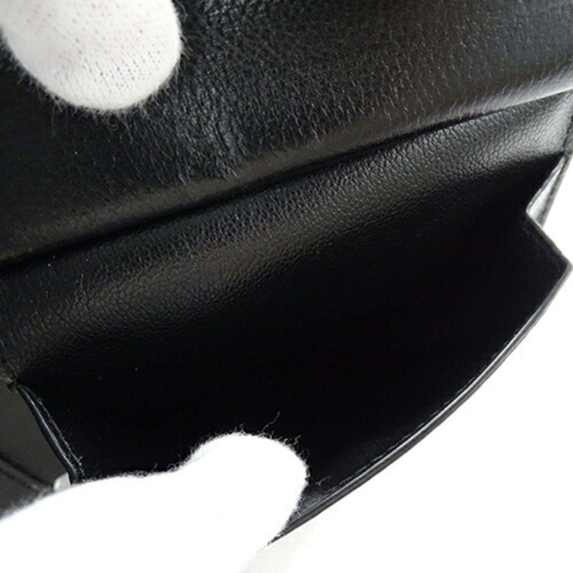 Balenciaga Black Leather Wallet (Bi-Fold) (Pre-Owned)