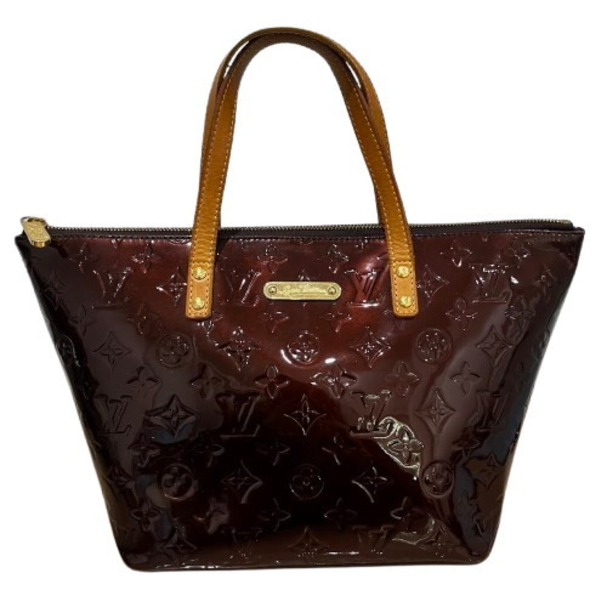 Louis Vuitton Amarante Leather Handbag (Pre-Owned)