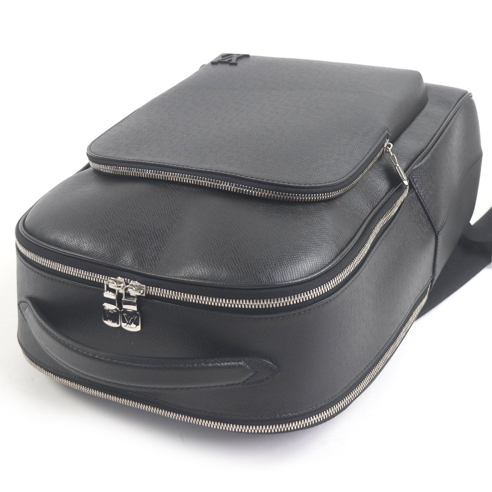 Louis Vuitton Taiga Noir Taiga Leather Backpack (Pre-Owned)