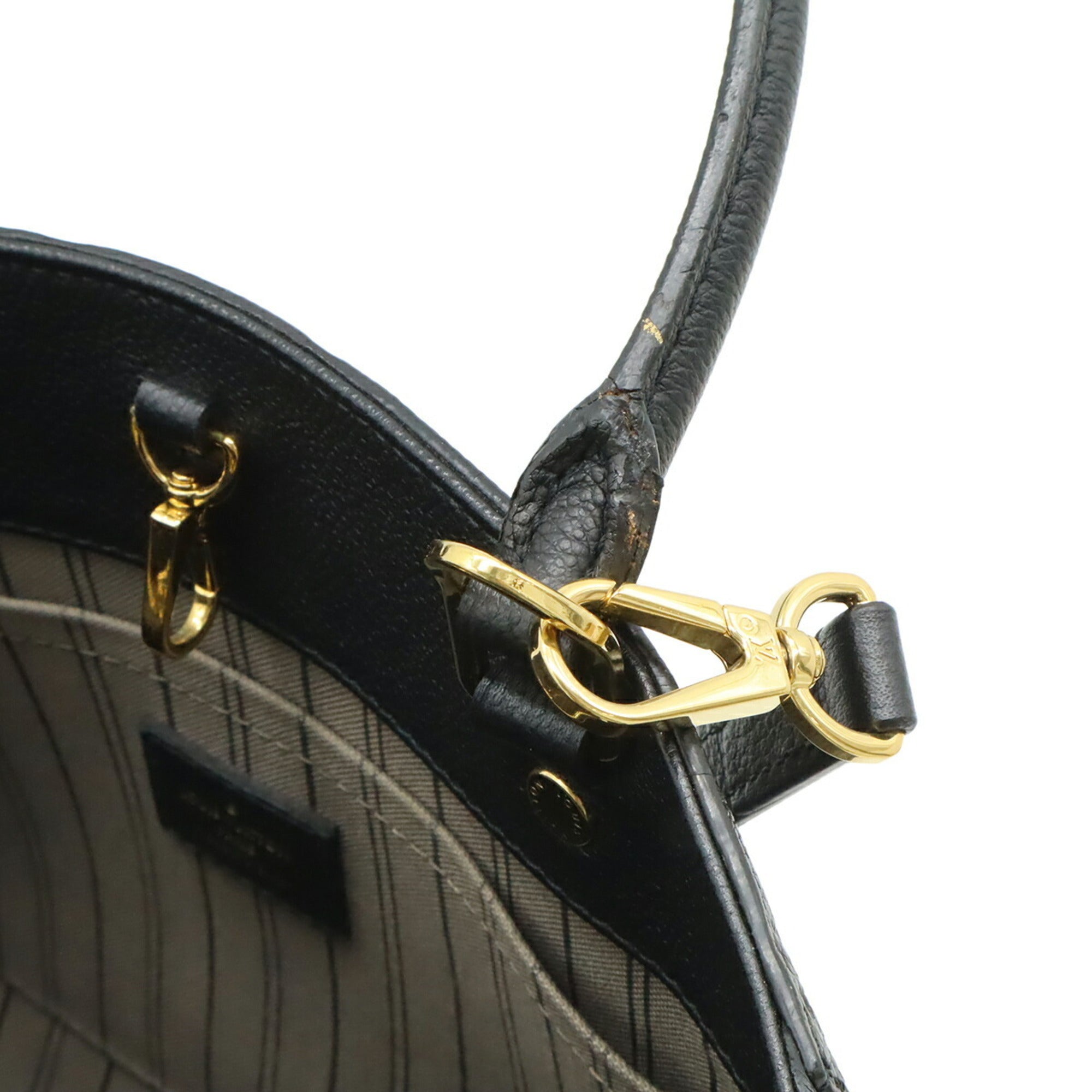 Louis Vuitton Monogram Empreinte Black Noir Monogram Empreinte Handbag Shoulder Bag (Pre-Owned)