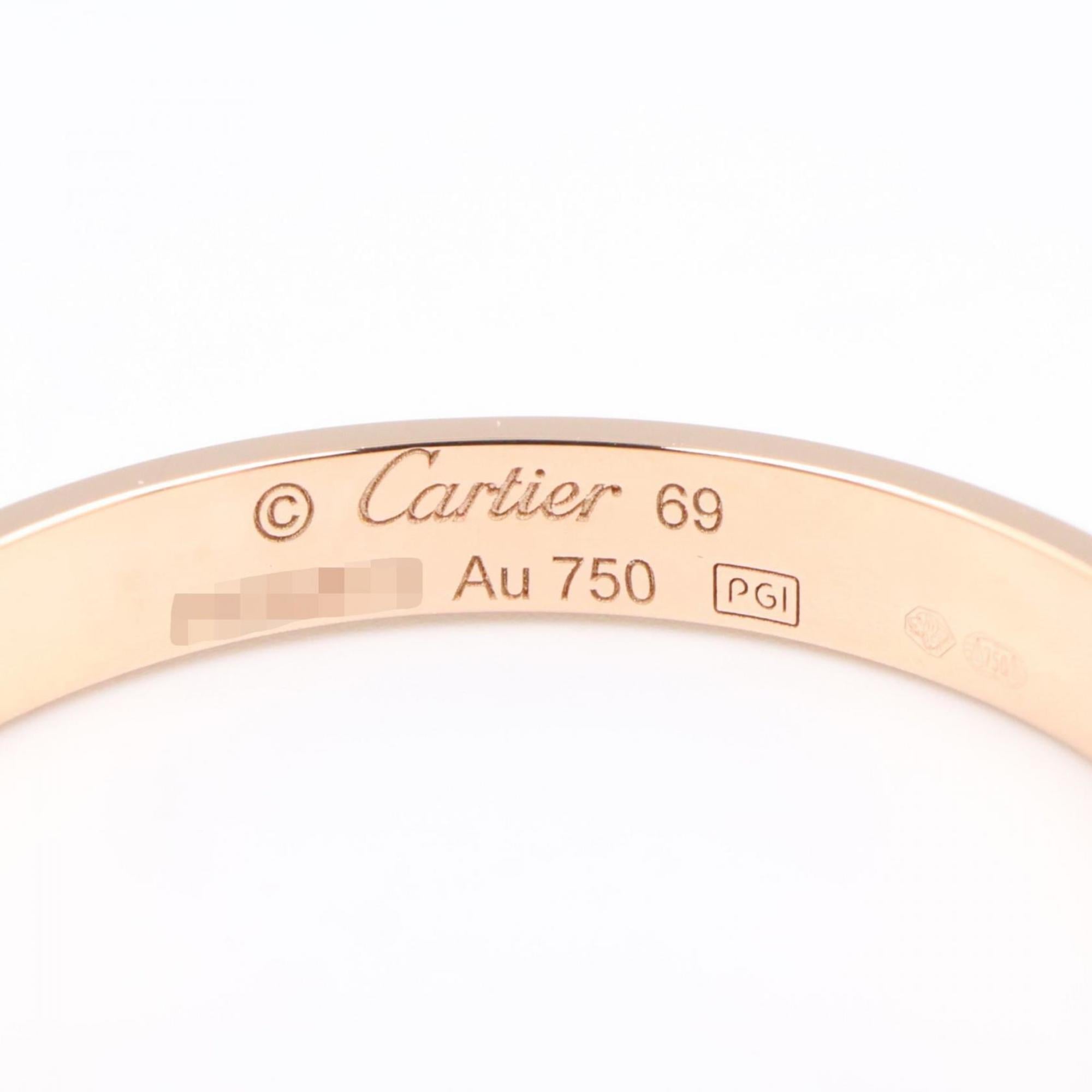 Cartier Gold Pink Gold (18K) Band Ring (Pre-Owned)